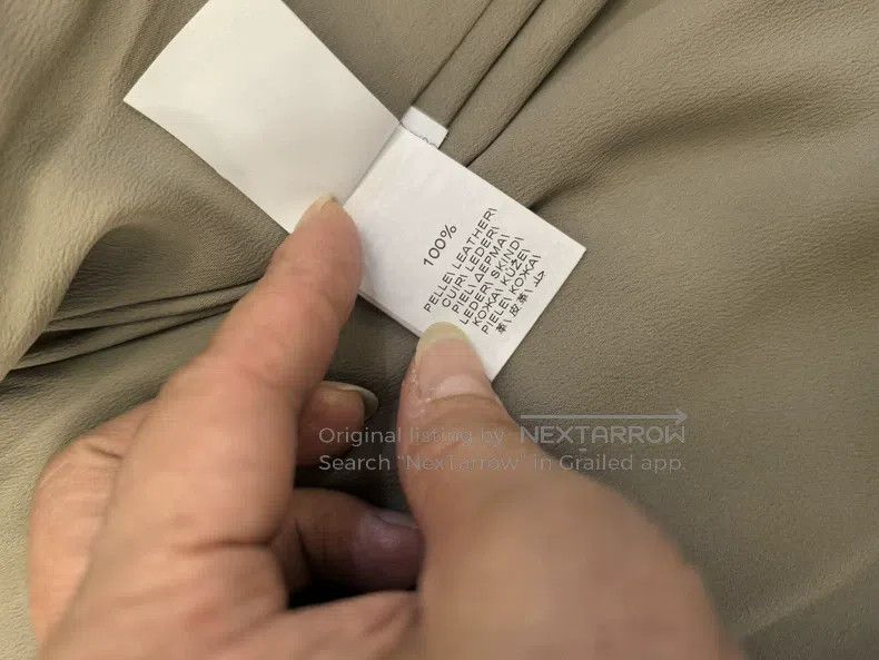 Brunello Cucinelli Brunello Cucinelli Suede leather suit jacket, 100% leather Size XS / US 0-2 / IT 36-38 - 6 Thumbnail