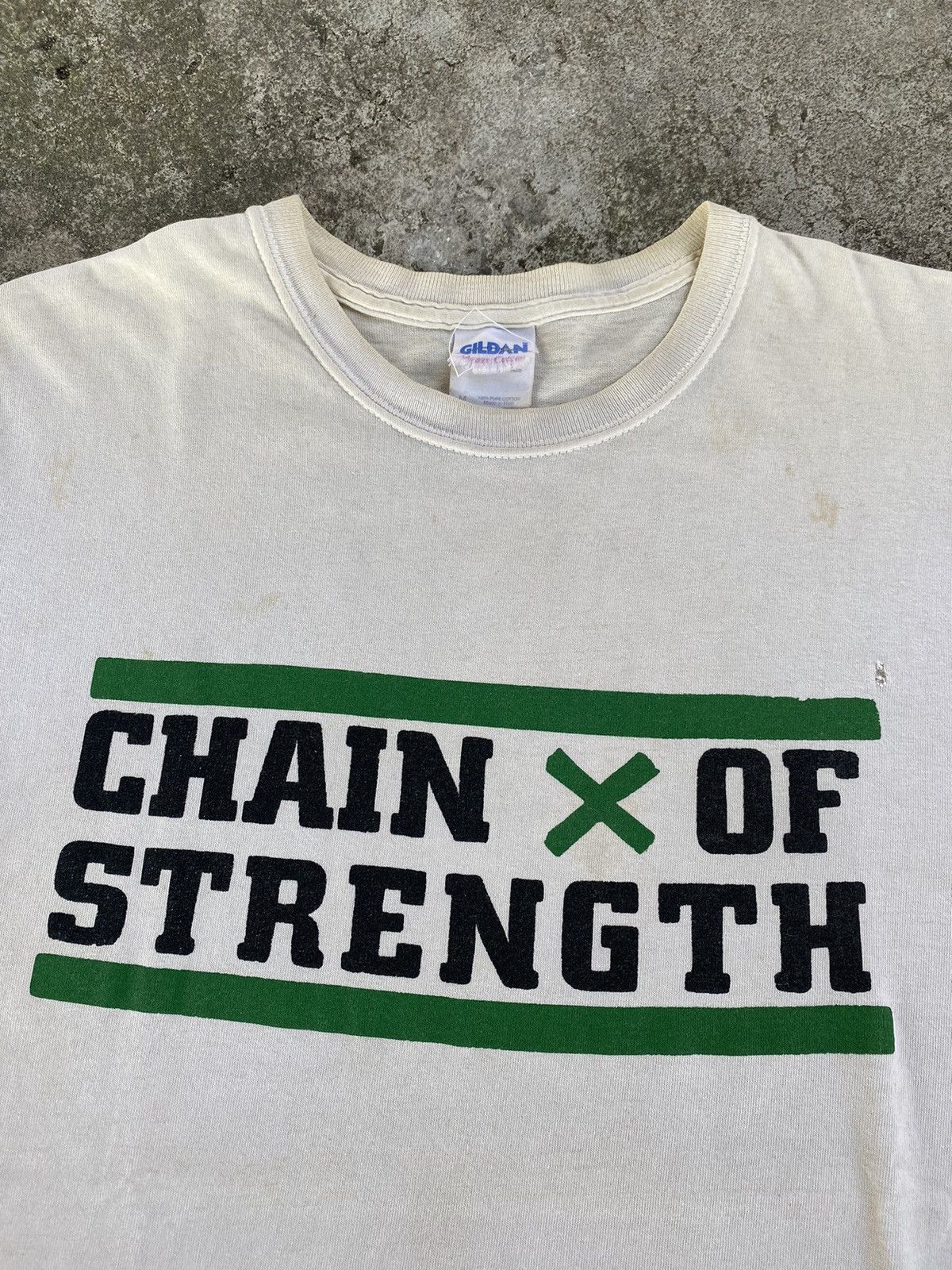 Band Tees Vintage Chain of strength true till death t-shirt Size US M / EU 48-50 / 2 - 4 Thumbnail