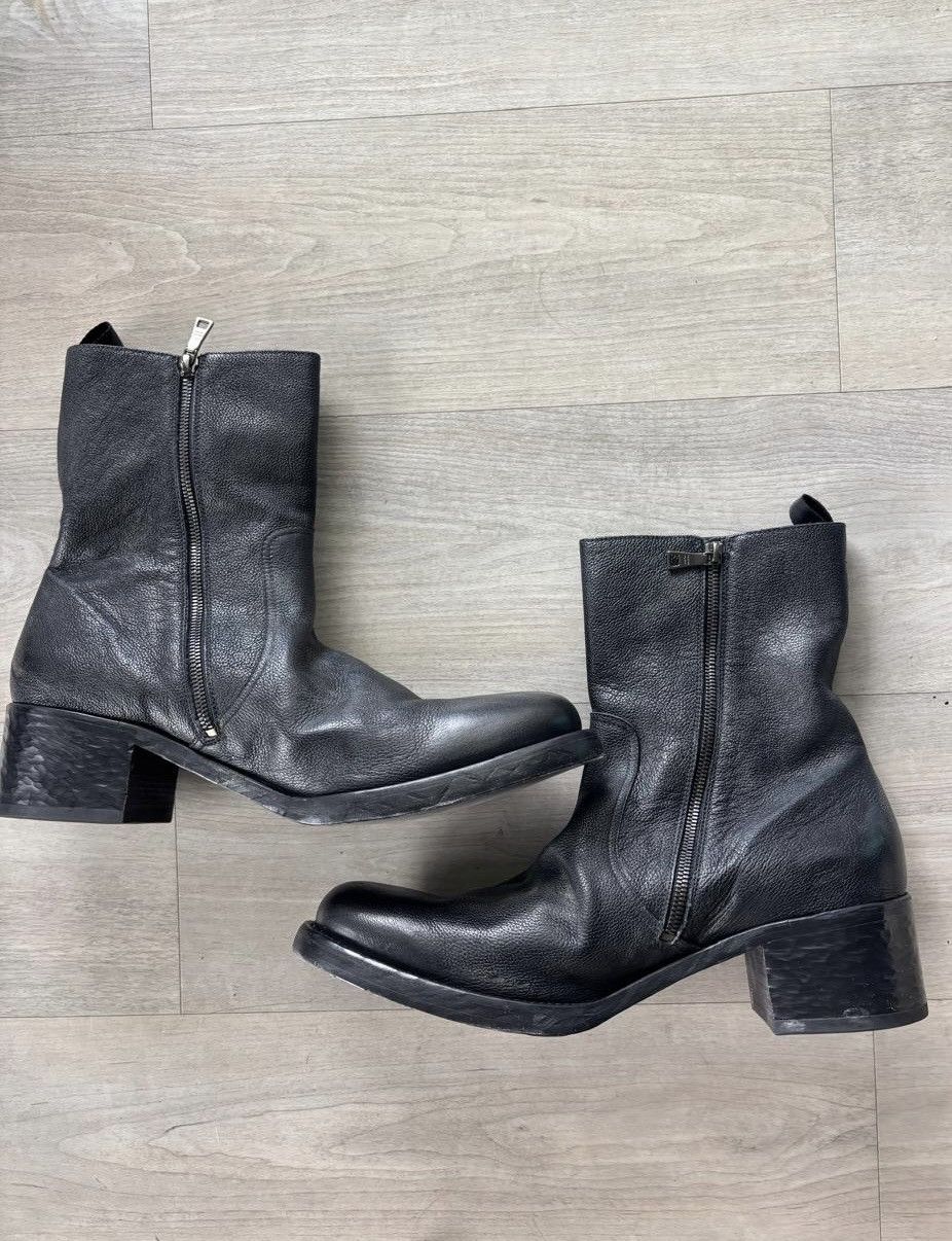 Prada Prada Leather Boots Size US 13 / EU 46 - 6 Thumbnail