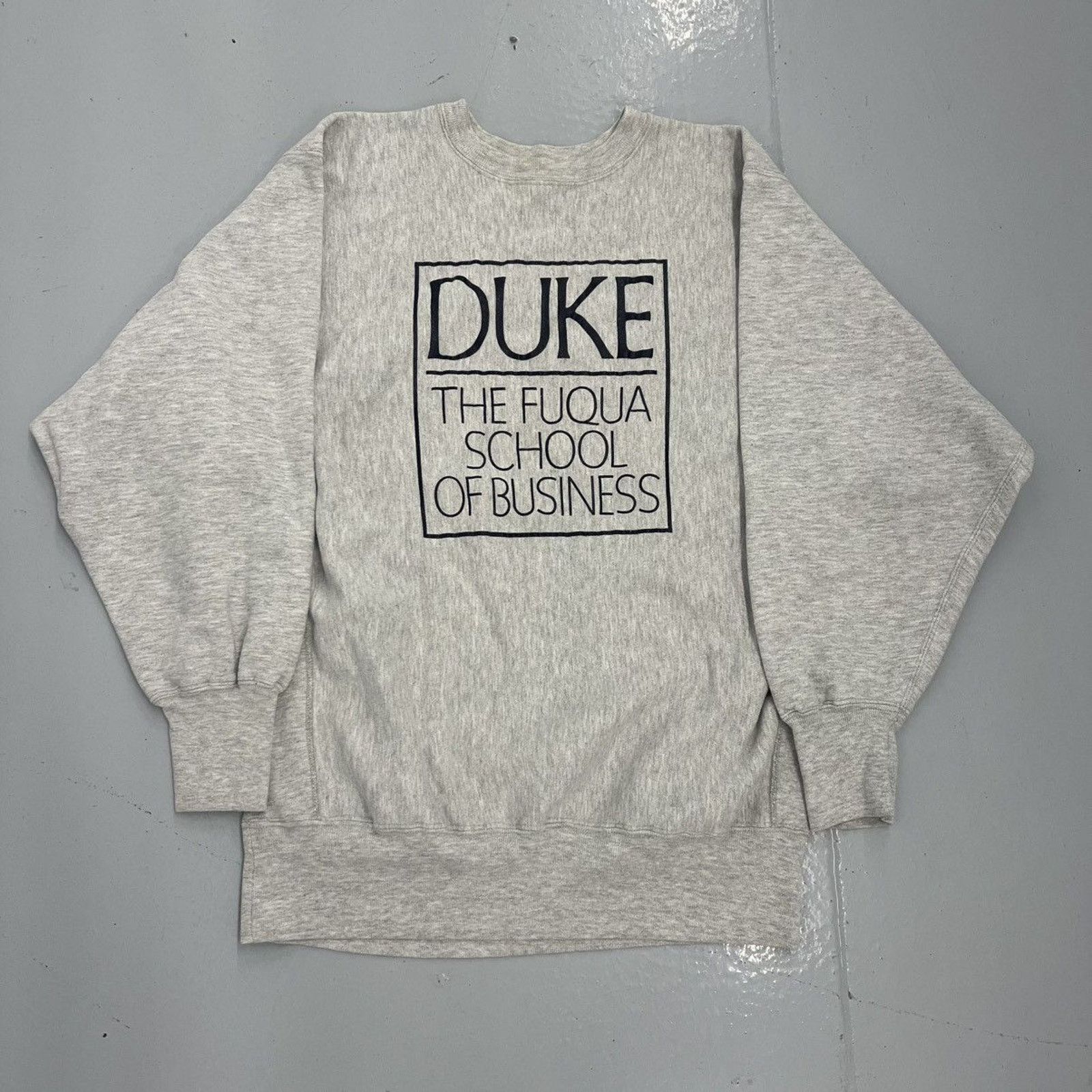 Champion Vintage 90s Duke Business Champion Reverse Weave Sweatshirt Size US XXL / EU 58 / 5 - 1 Thumbnail
