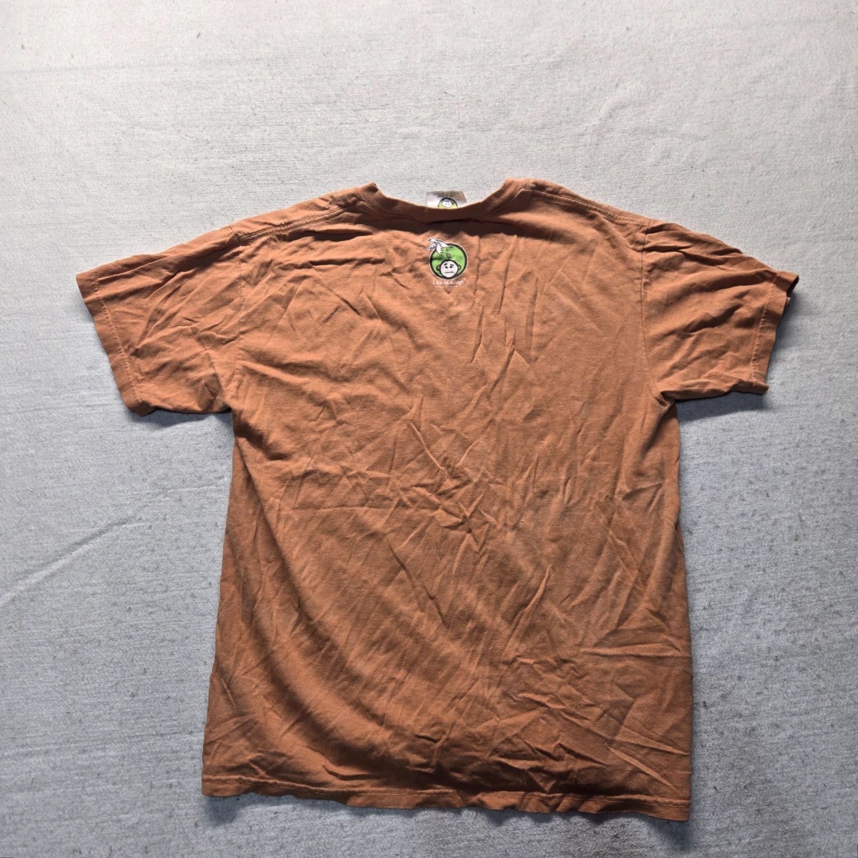Alife LIFE IS CRAP Shirt Mens Orange Size M Medium Crew Neck T-Shirt 100% Cotton Men’s Clothing Graphic Motorcycles Vintage Style? Size US M / EU 48-50 / 2 - 8 Thumbnail
