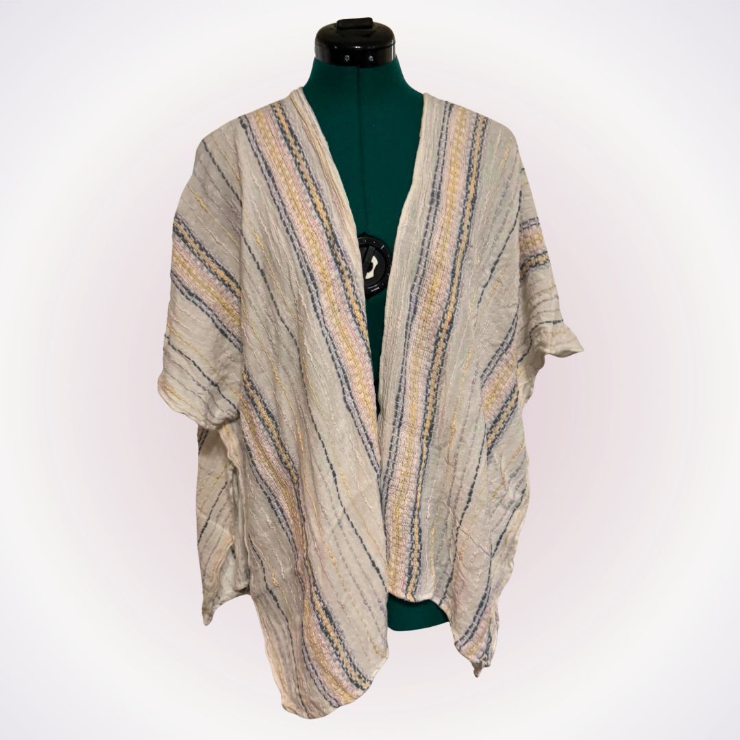 Sonoma Sonoma Textured Striped Open Kimono | Sz OS Size ONE SIZE - 1 Thumbnail