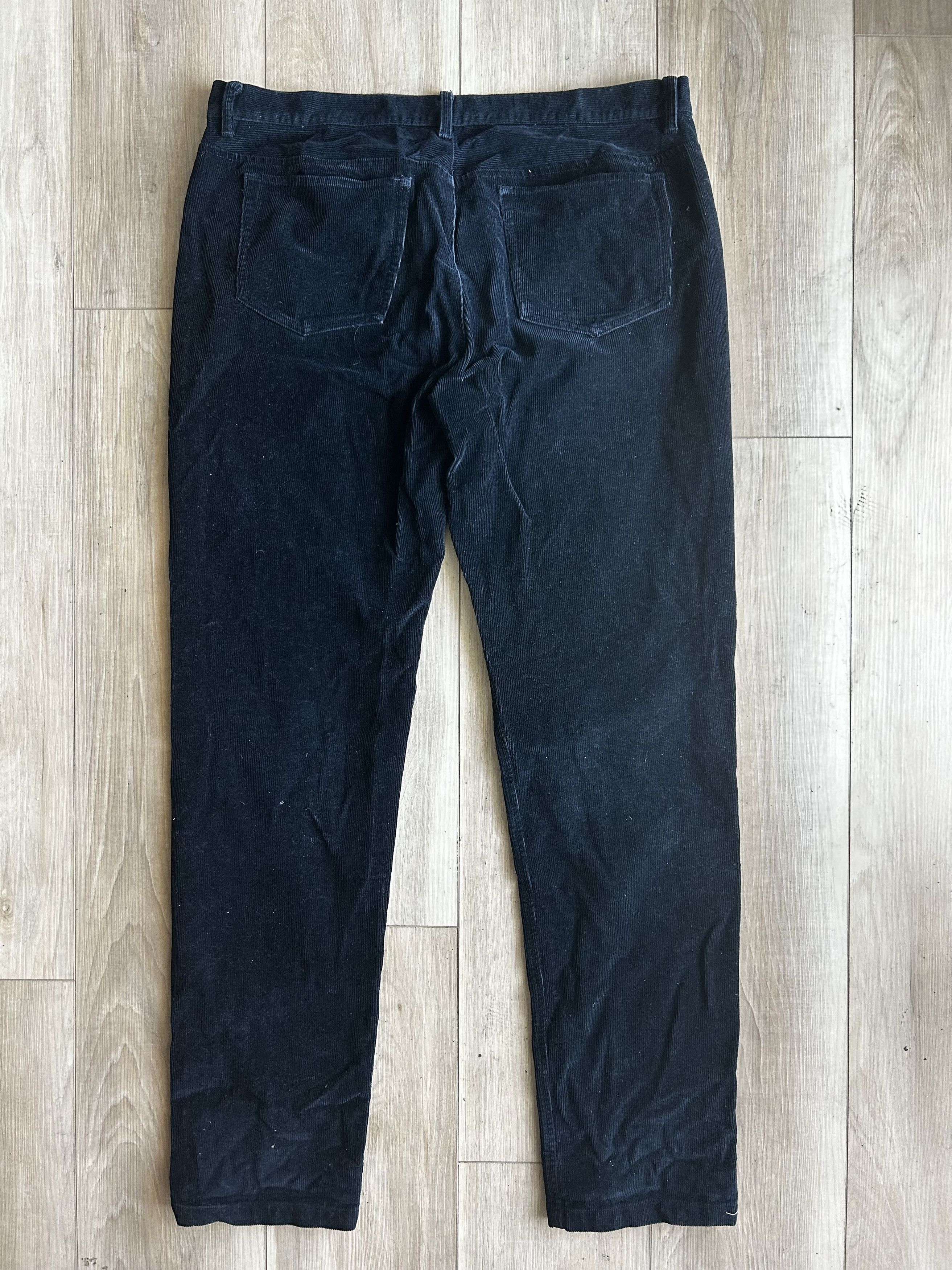 A.P.C. A.P.C. Petite Standard Navy Blue Corduroy Pants Size US 34 / EU 50 - 2 Thumbnail