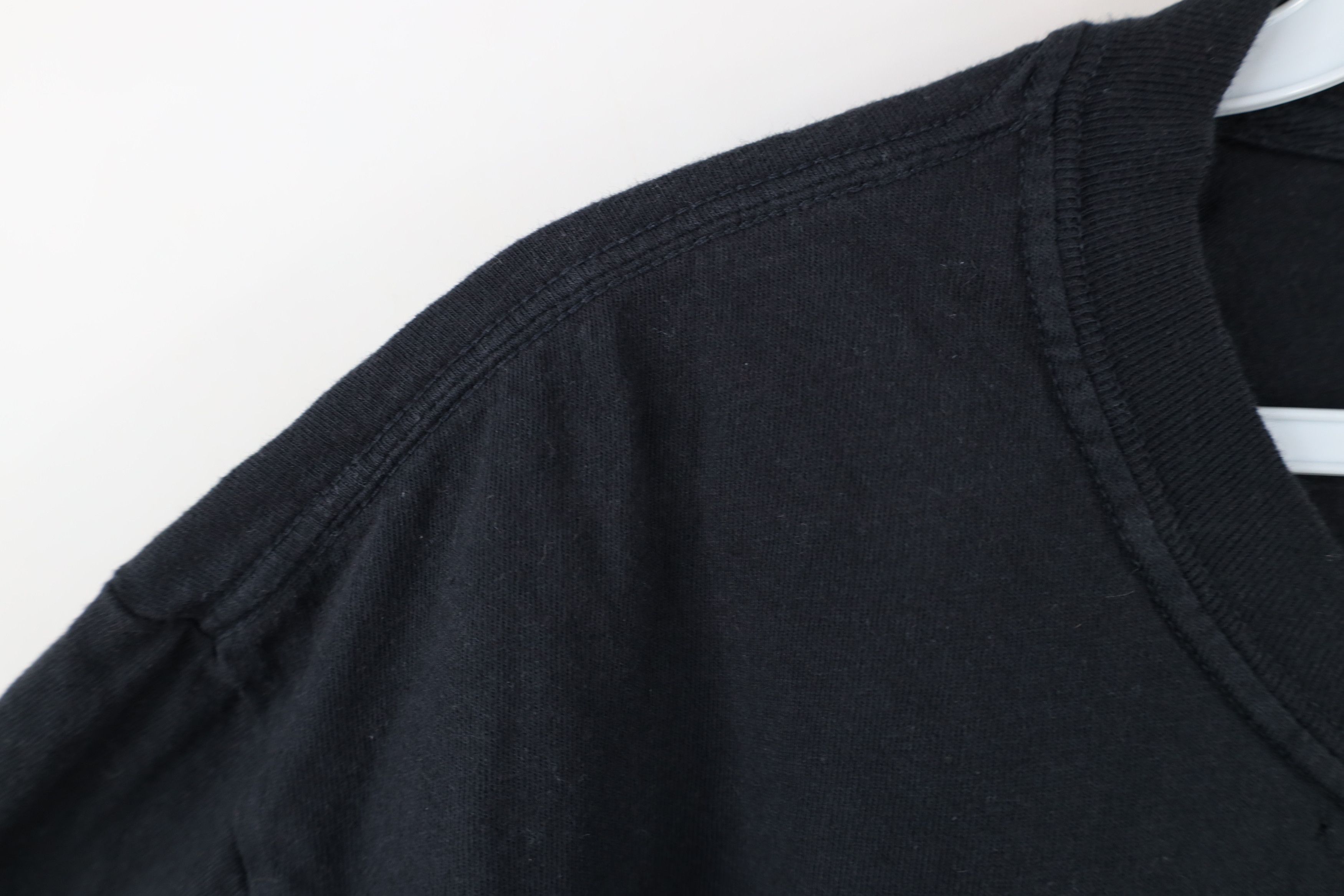 Vintage Vintage 90s Streetwear Heavyweight Garment Dye T-Shirt Black Size US L / EU 52-54 / 3 - 6 Thumbnail