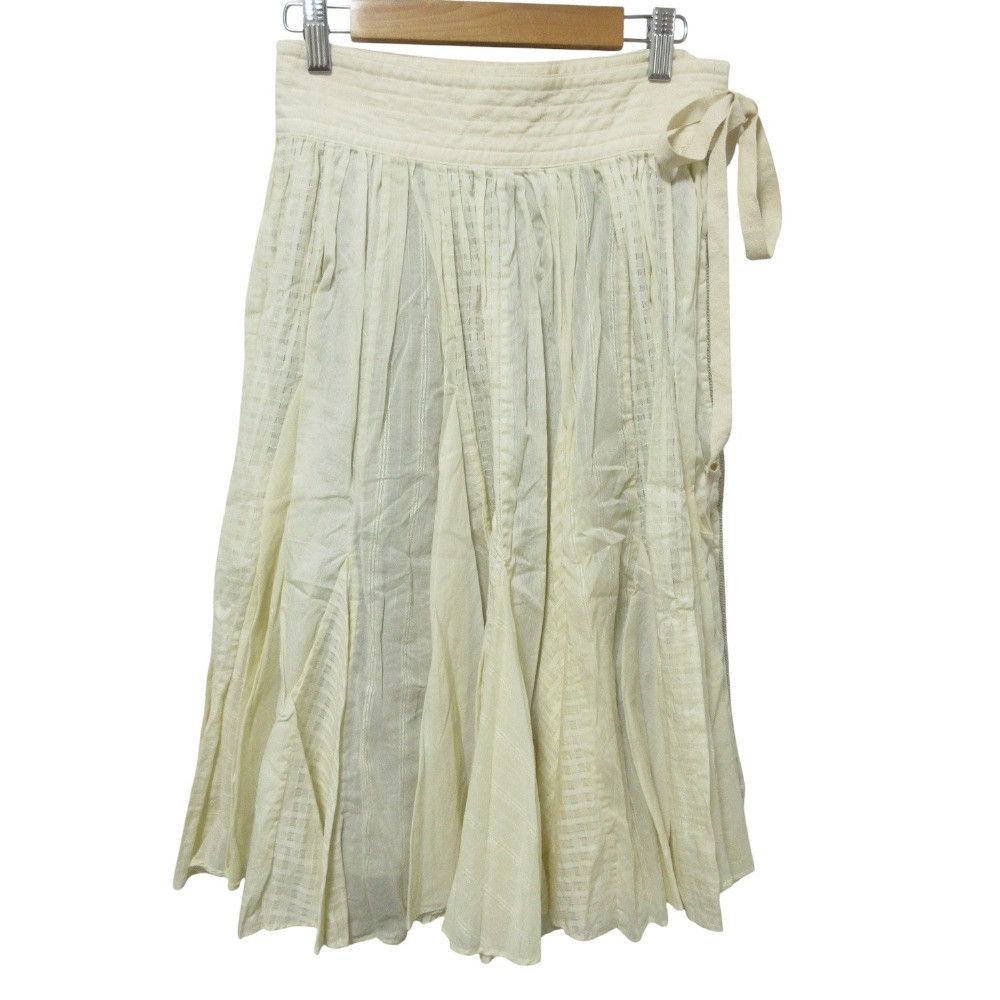 Other Other beautiful people Cotton Linen Pleated Skirt Textile Skirts 1915107011 DUTY FREE for USA Size ONE SIZE - 1 Thumbnail