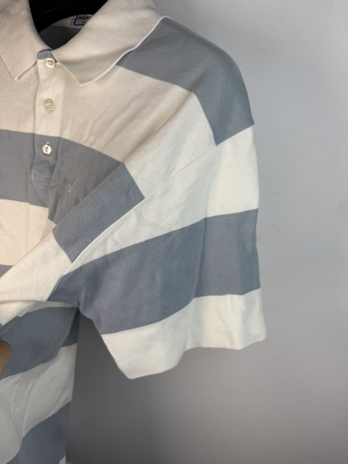 Yves Saint Laurent 90s YSL Polo Super Soft Button Up T-Shirt YSL Shirt Vintage Size US L / EU 52-54 / 3 - 13 Thumbnail