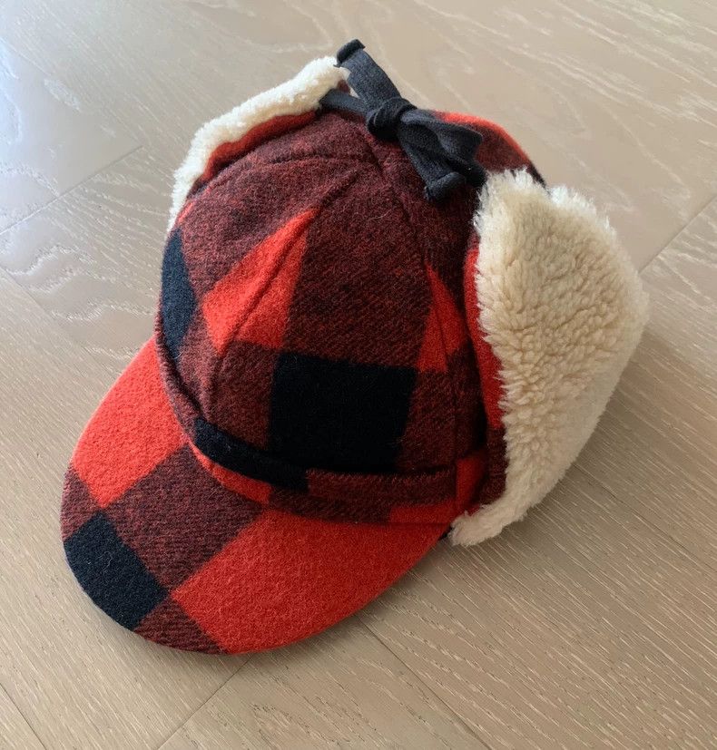 Number (N)ine Number (N)ine 08AW Wool Earmuffs Flight Cap 2503-Nextarrow Size ONE SIZE - 5 Thumbnail
