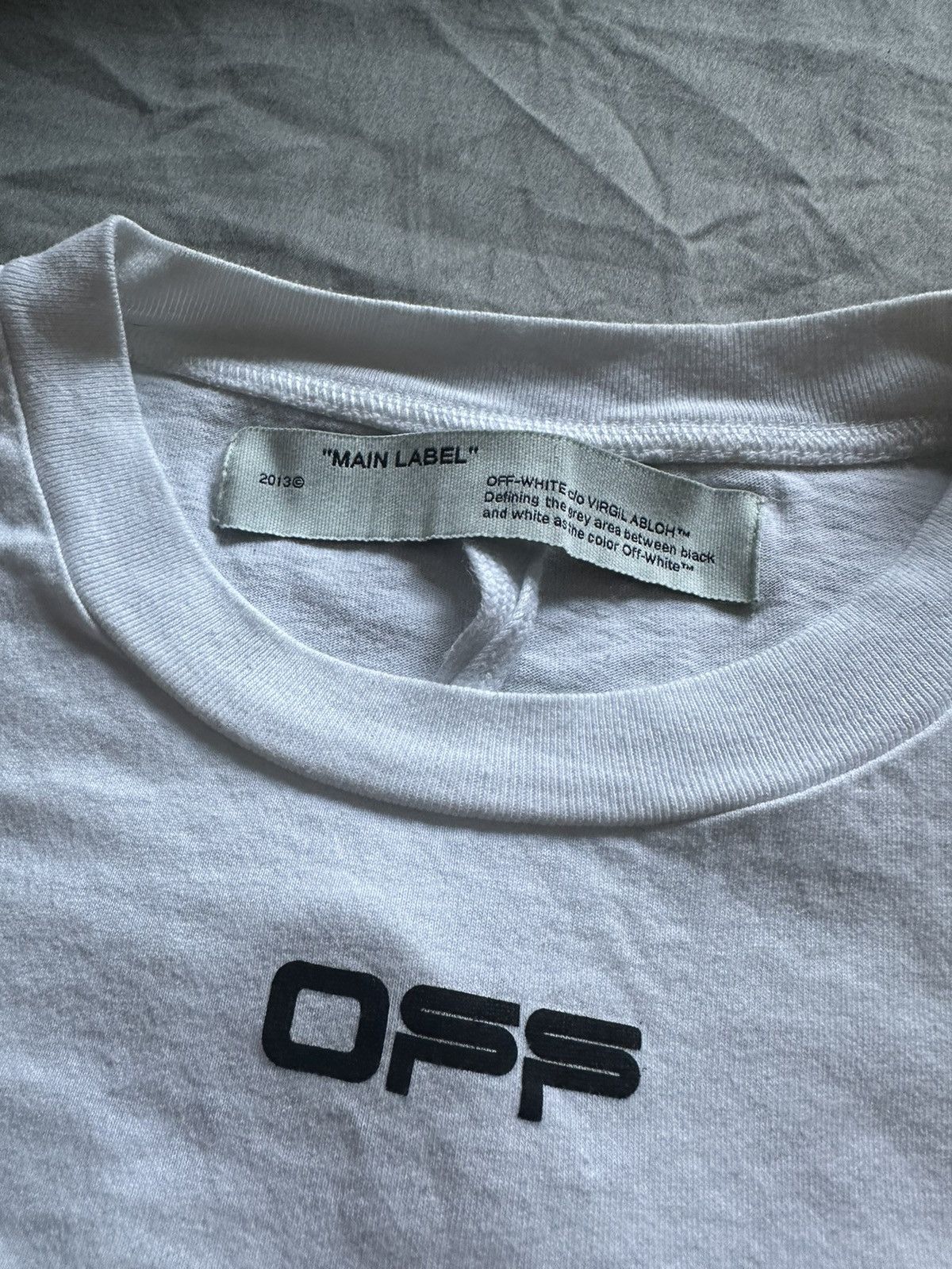 Off-White OFF-WHITE SS20 Airport Tape Tee Size US M / EU 48-50 / 2 - 3 Thumbnail