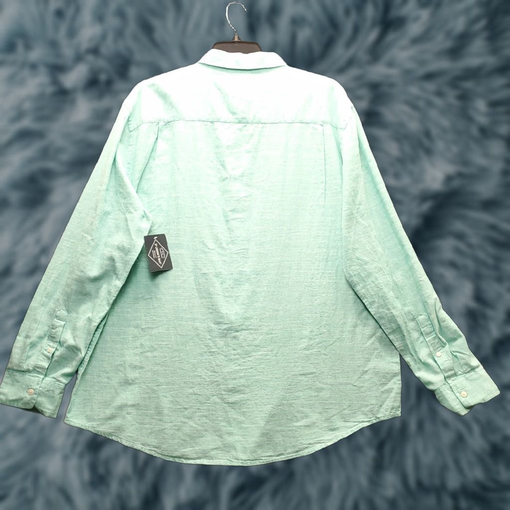 Vintage St. John's Bay Casual Shirt Mens XXL Green Classic Fit Long Sleeve Button-Up Size US XXL / EU 58 / 5 - 1 Thumbnail