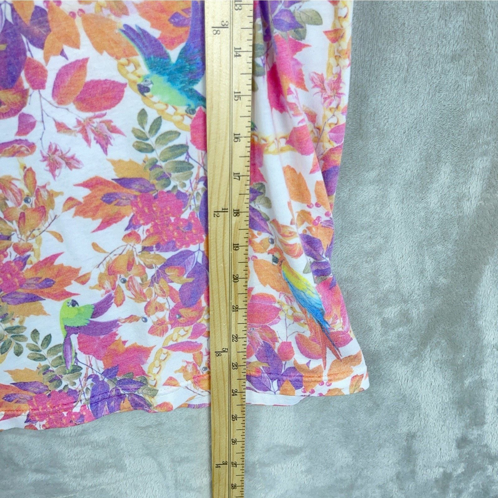 Other Vintage Y2K Juice Men's AOP Tropical Parrot T Shirt Men's S Size US S / EU 44-46 / 1 - 7 Thumbnail