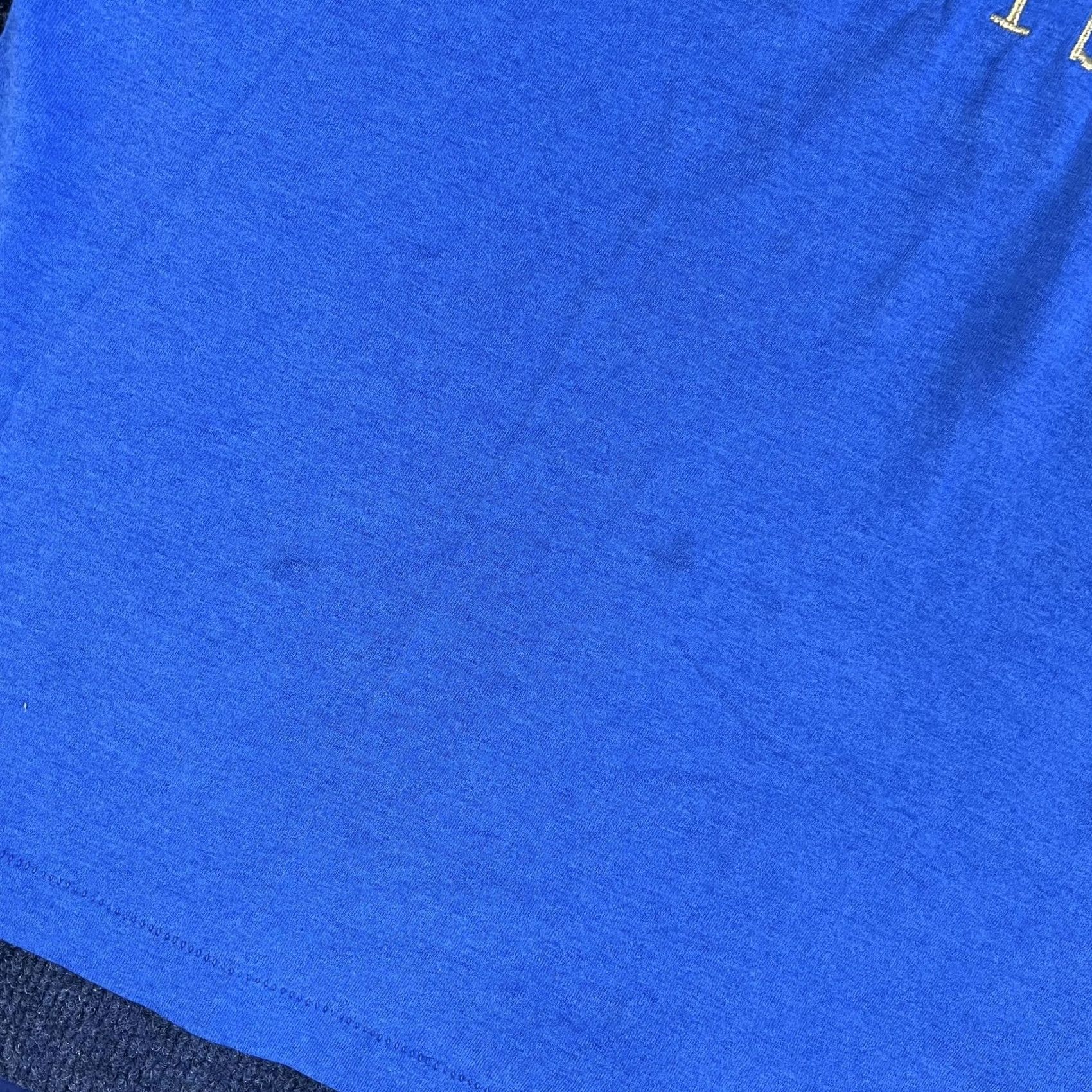 Fruit Of The Loom VINTAGE Fruit Of The Loom Pittsburgh Shirt Mens XL Blue Embroidered 90s Size US XL / EU 56 / 4 - 2 Thumbnail