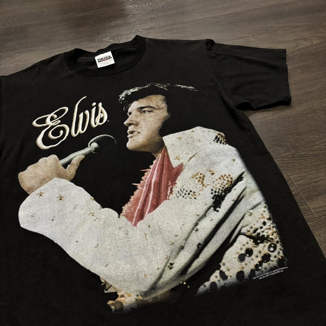 Tultex vintage Elvis Presley t shirt 2000 M Size US M / EU 48-50 / 2 - 1 Thumbnail