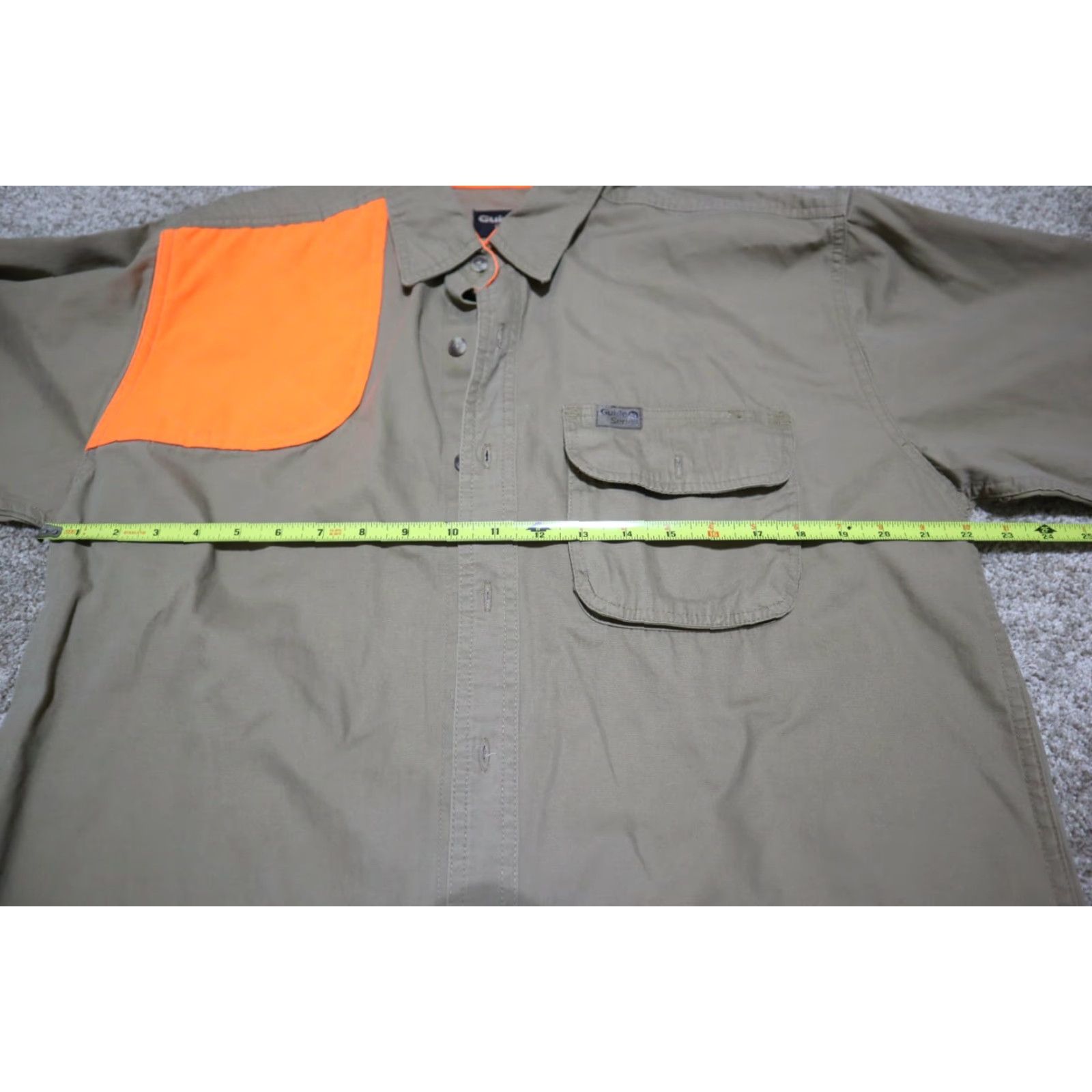 Vintage GANDER Mountain Jacket Hunting Blaze WaterPROOF SERIES GUIDE Blaze Orange Jacket M Mens Medium Size US M / EU 48-50 / 2 - 6 Thumbnail