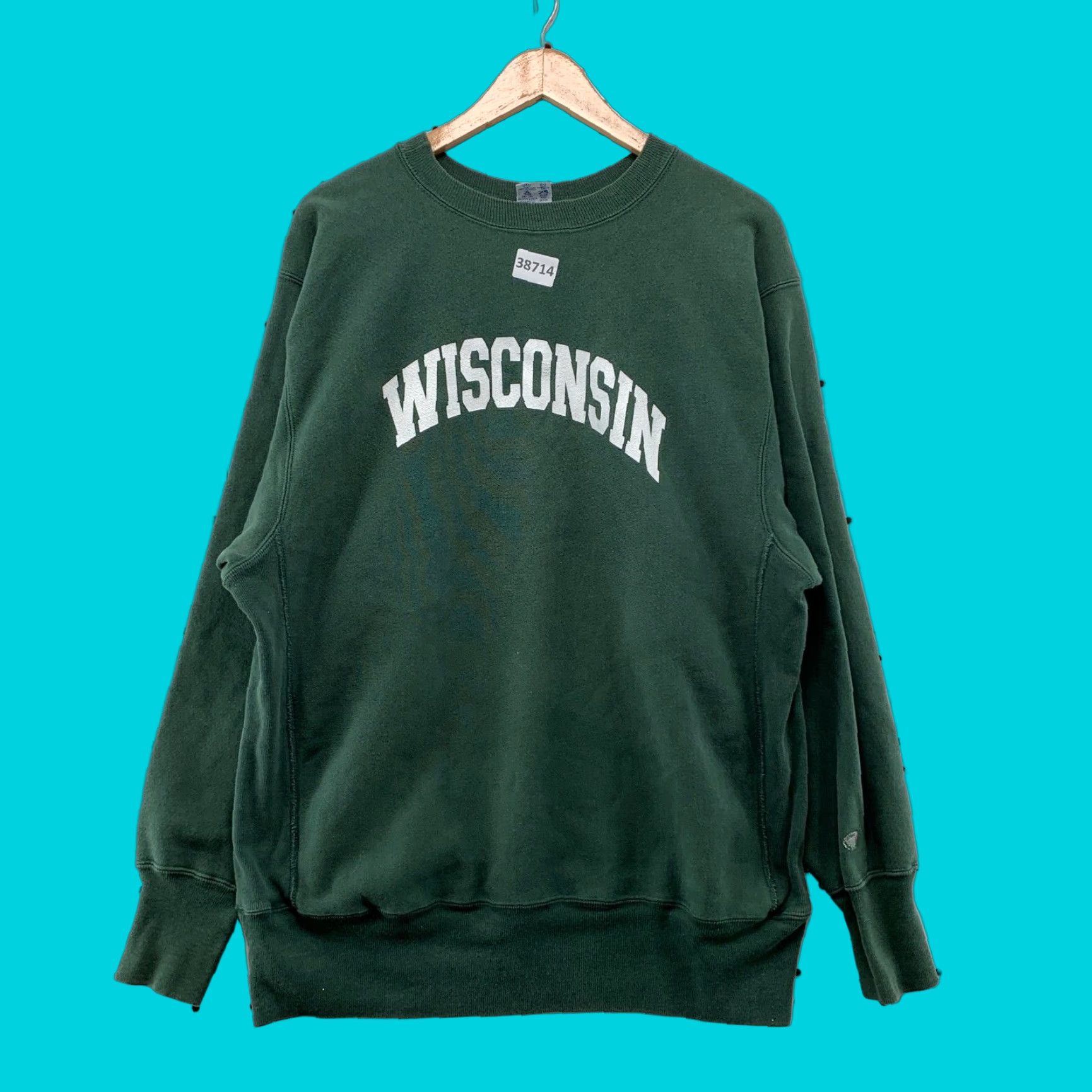 Champion VINTAGE Champion Wisconsin University Crewneck