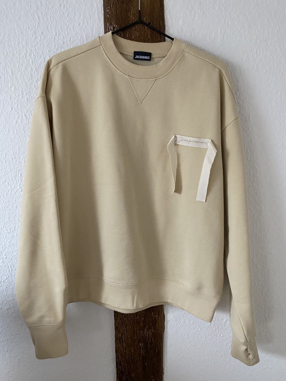 Jacquemus Jacquemus Le Sweatshirt Col Rond Size US S / EU 44-46 / 1 - 1 Thumbnail