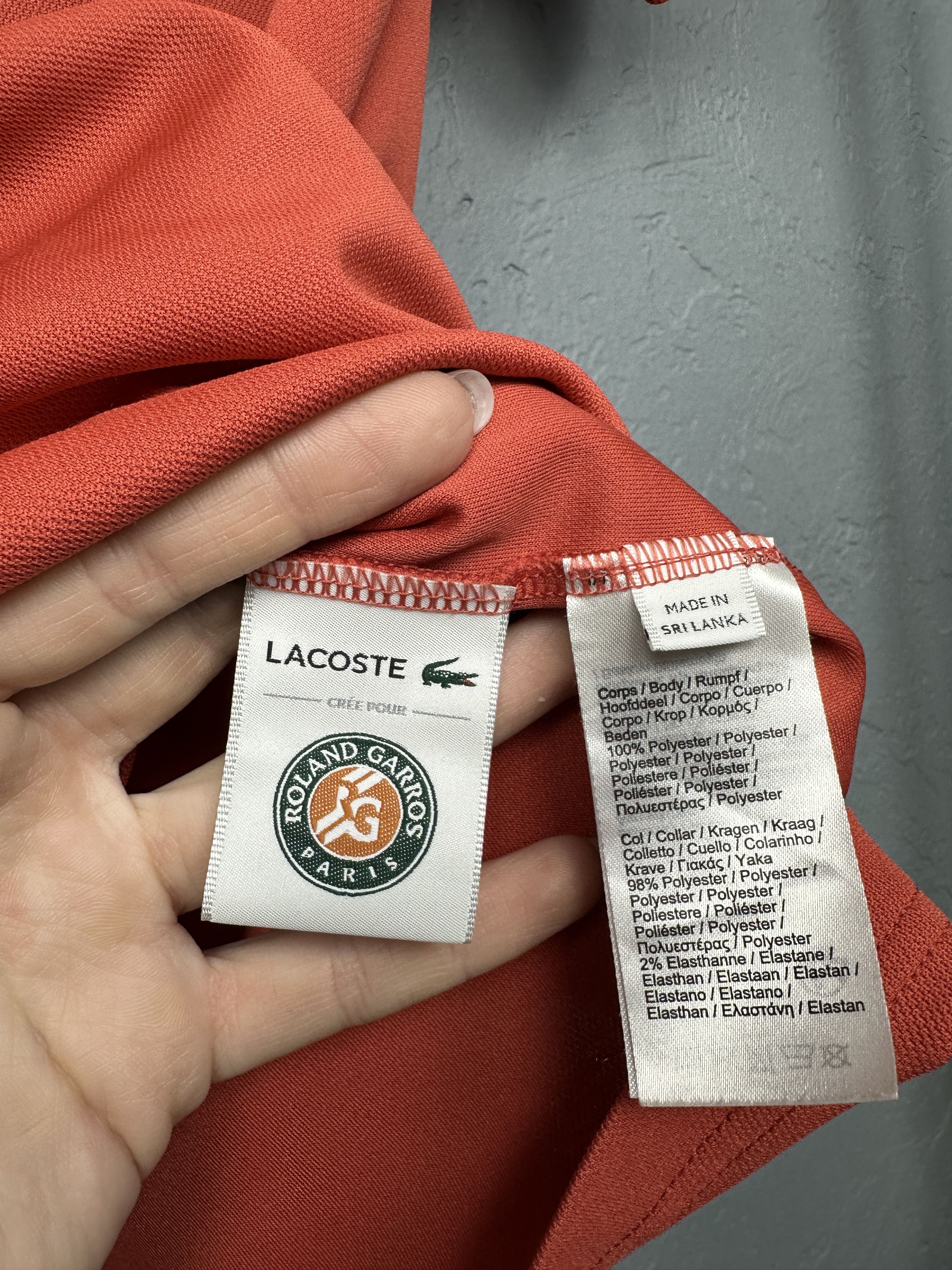 Lacoste Lacoste Roland Garros Mens Polo Shirt Size US XS / EU 42 / 0 - 8 Thumbnail