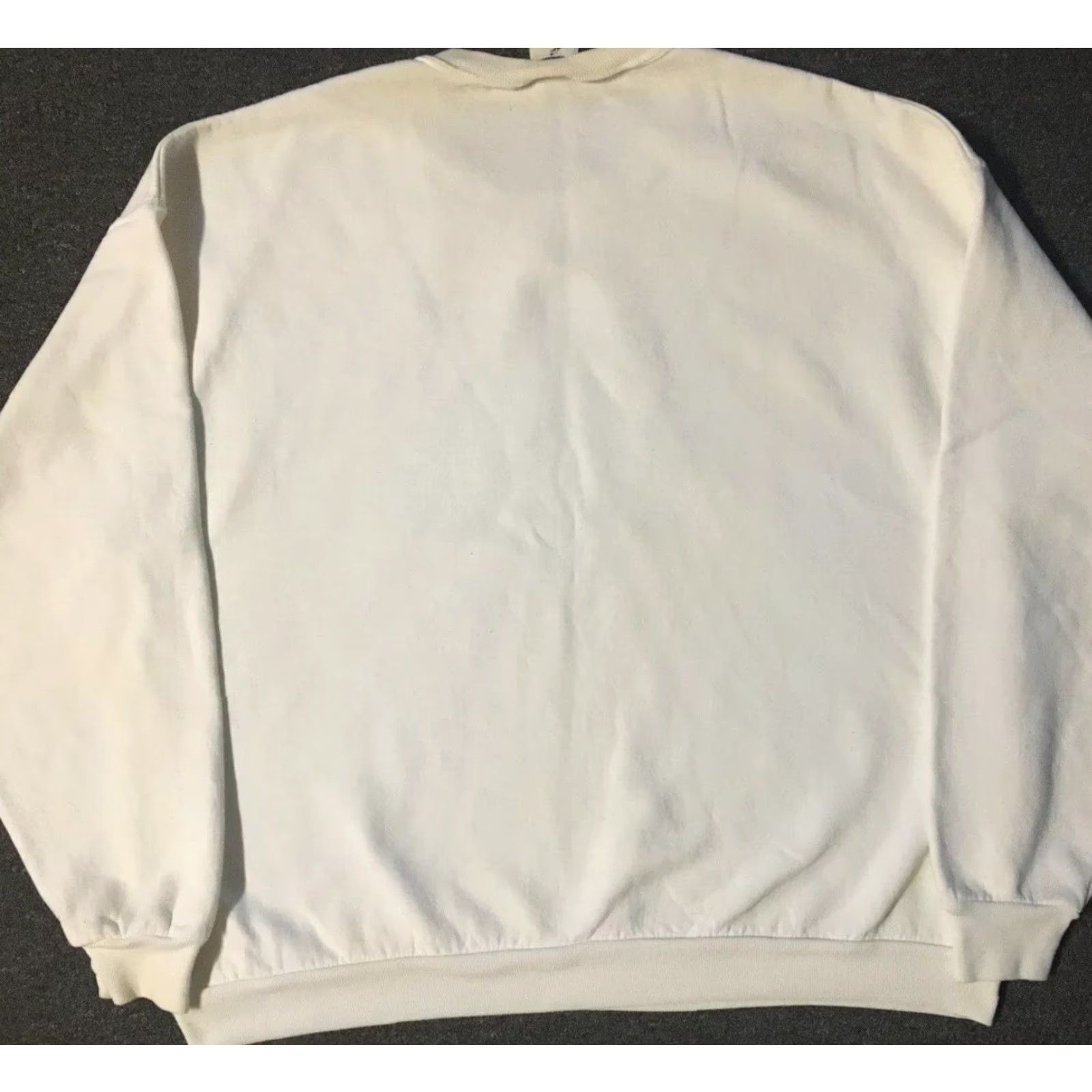 Jerzees VINTAGE Jesus Is Lord 90s Faded Distressed Sweatshirt XXL White Men Pullover Sweatshirt Grunge Christian 2XL Size US XXL / EU 58 / 5 - 6 Thumbnail