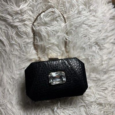 Other RARE Inge Christopher Snake Skin clutch purse Swarovski Cent Size ONE SIZE - 3 Thumbnail