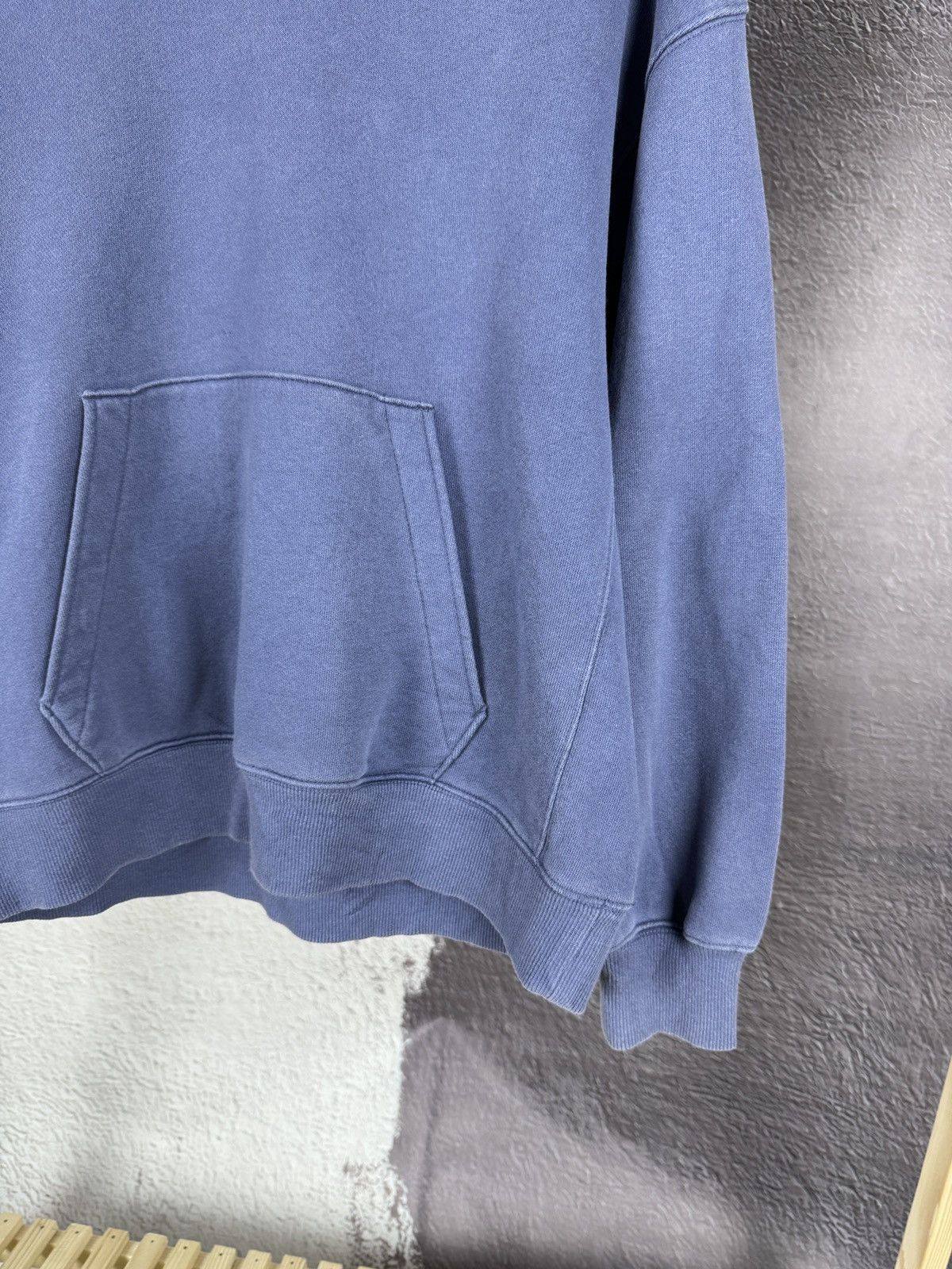 GU × Japanese Brand GU Blue Japanese clothing hoodie faded Size US M / EU 48-50 / 2 - 8 Thumbnail