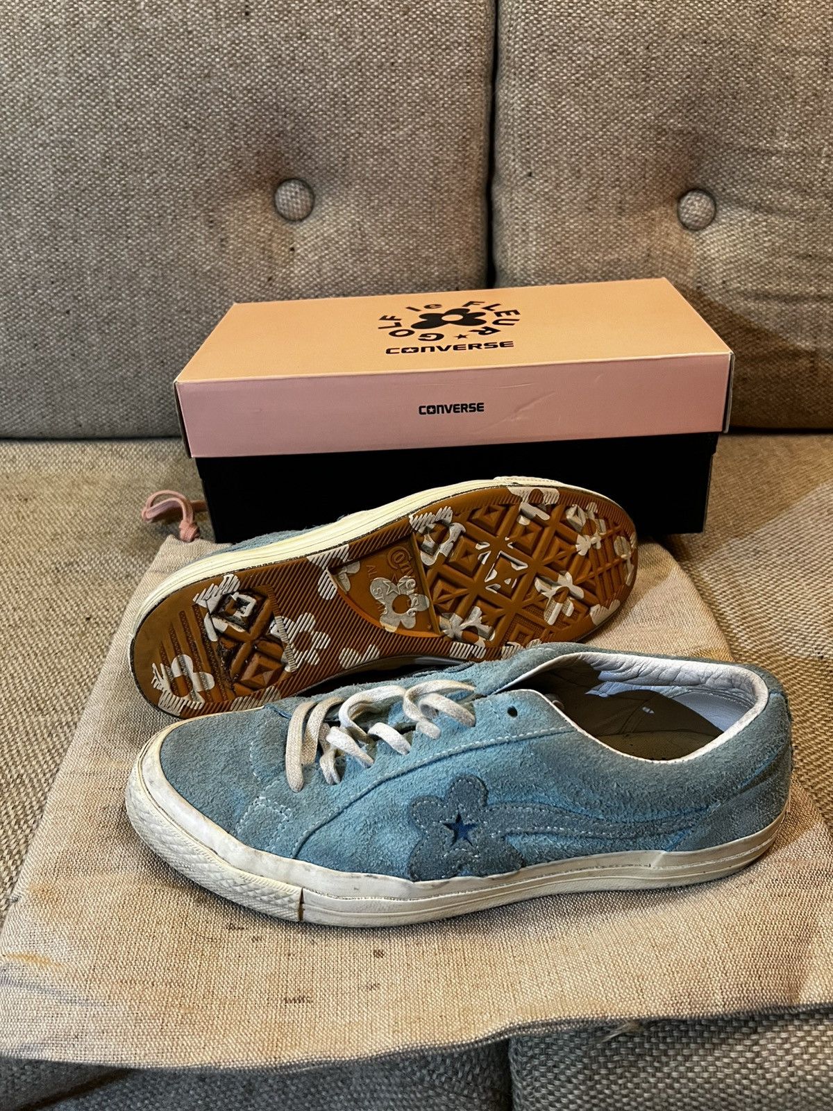 Golf Wang × Golf le Fleur × Tyler The Creator Golf le Fleur uno ‘Bachelor Blue’ Size US 9.5 / EU 42-43 - 3 Thumbnail