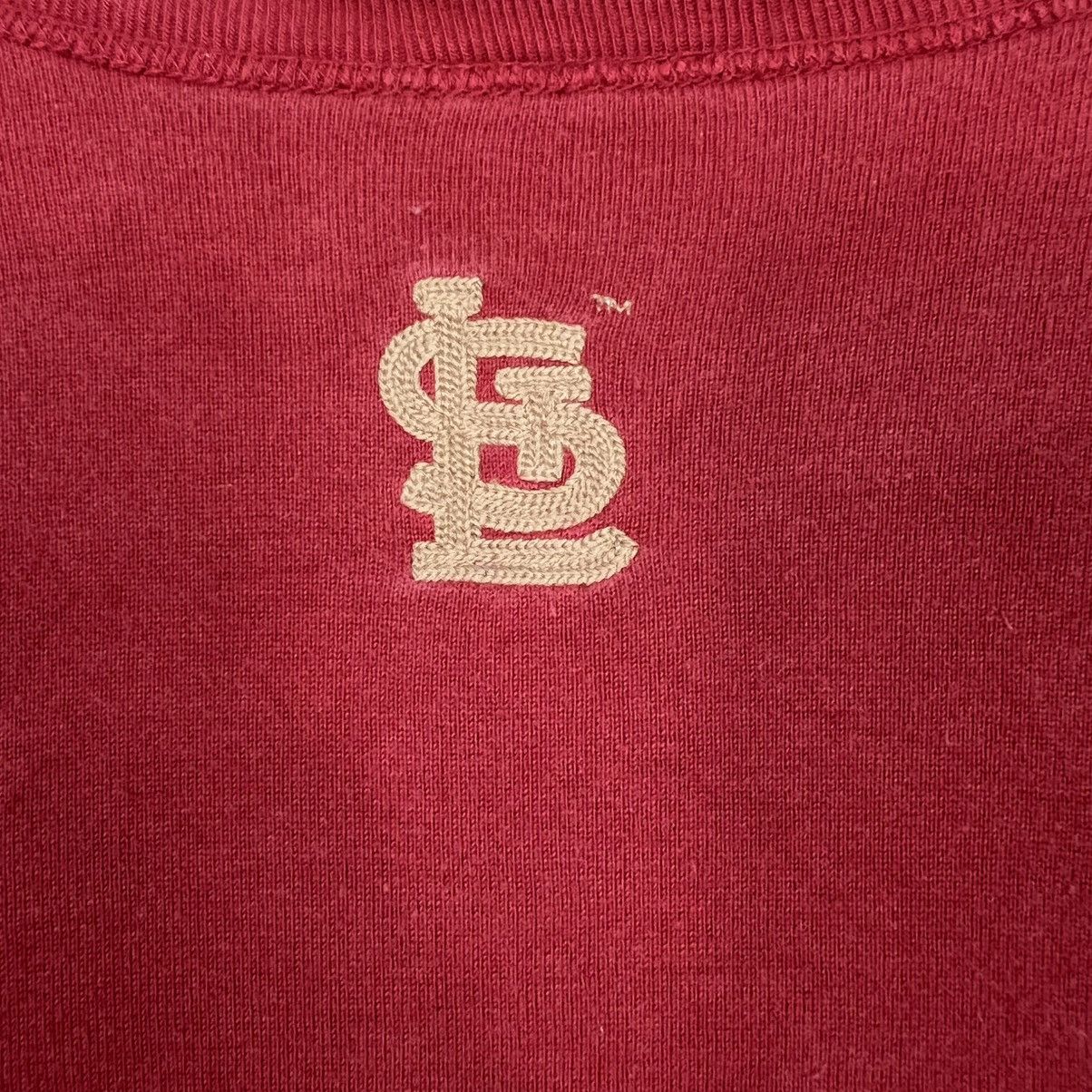 MLB St Louis Cardinals Big Logo Crewneck Sweatshirt #4020-C183 Size US M / EU 48-50 / 2 - 17 Thumbnail