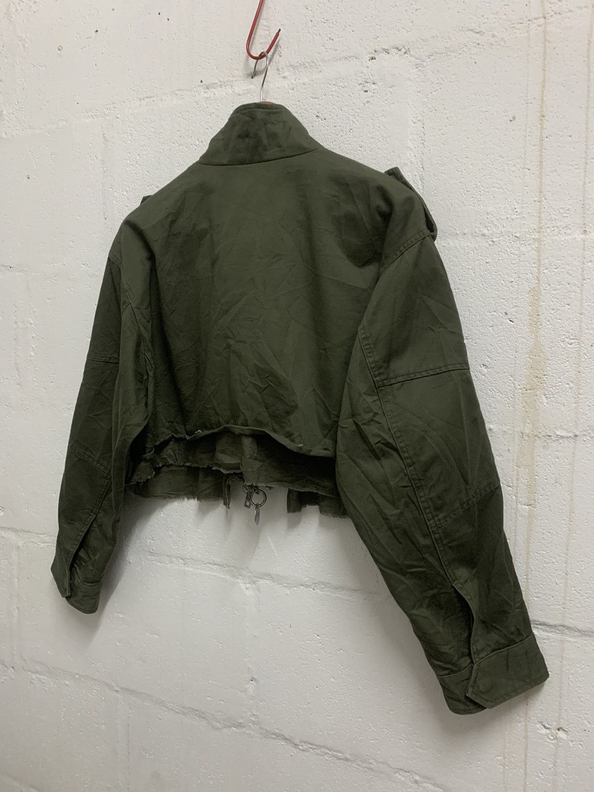 Diesel Vintage Diesel Cropped Military Style Jacket Size XL / US 12-14 / IT 48-50 - 6 Thumbnail