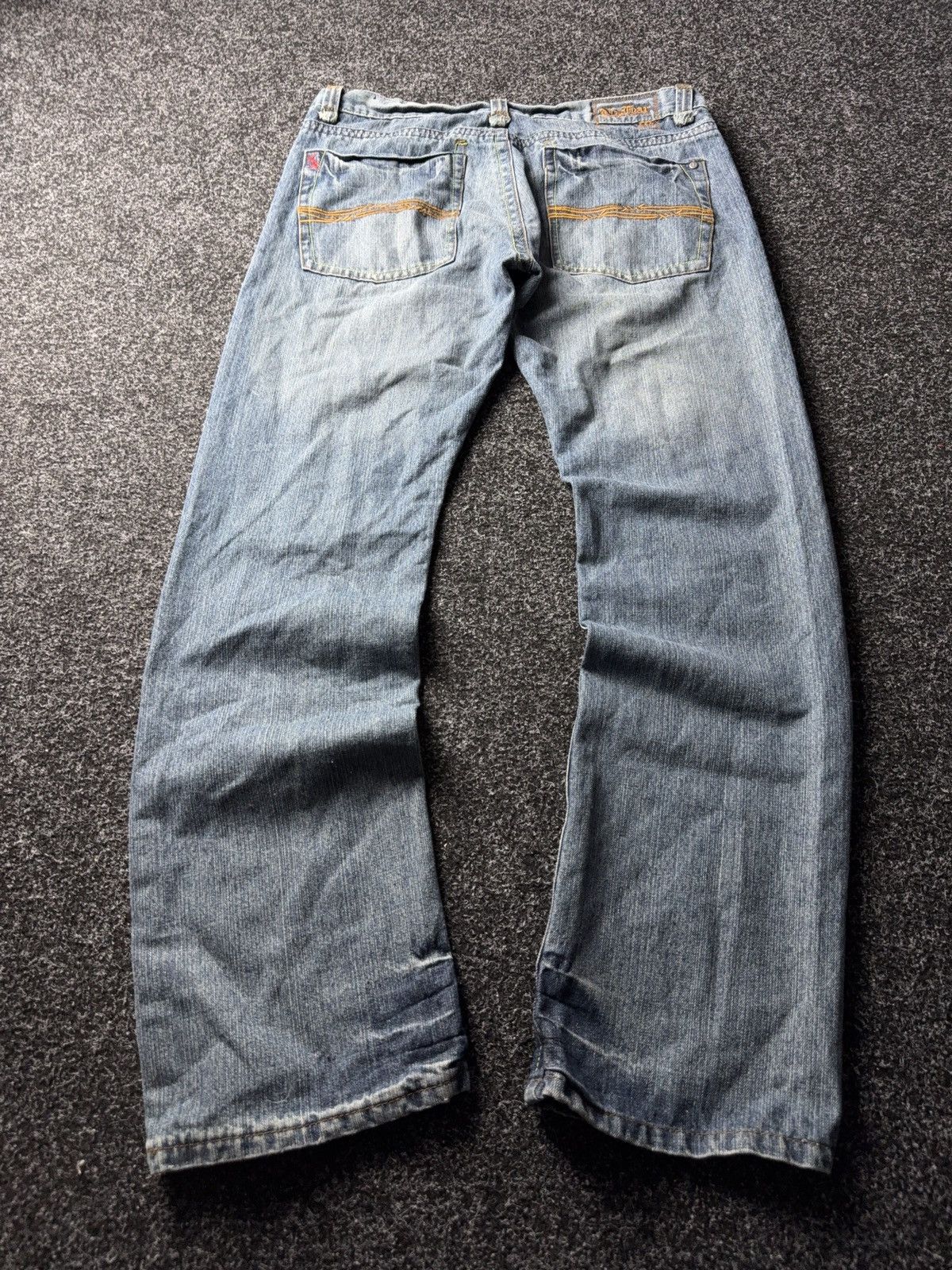 No Fear Vintage 90s No Fear Retro Y2K Baggy Denim pants jeans Size US 37 - 7 Thumbnail
