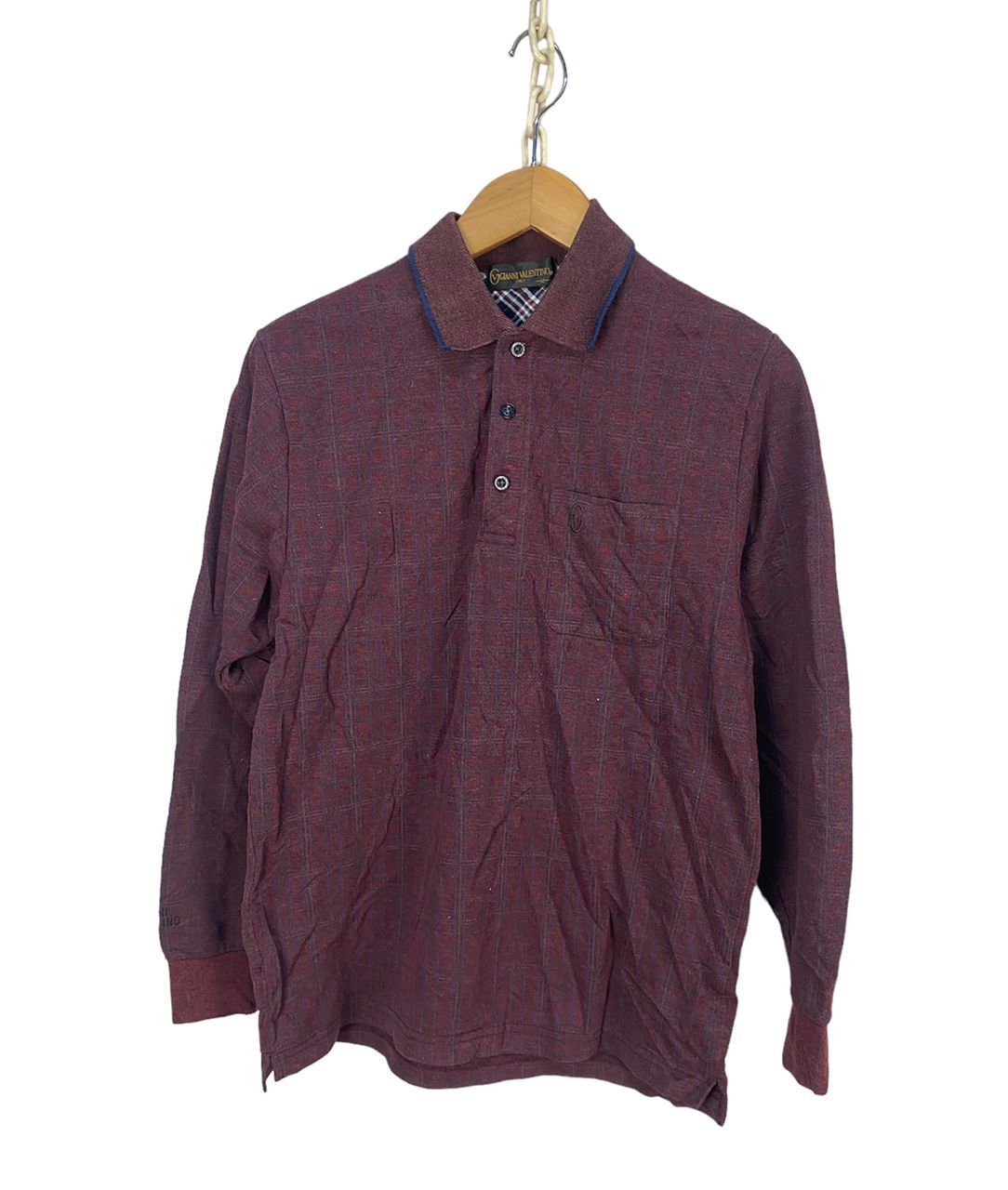 Gianni Valentino single pocket polos long sleeve tshirt
