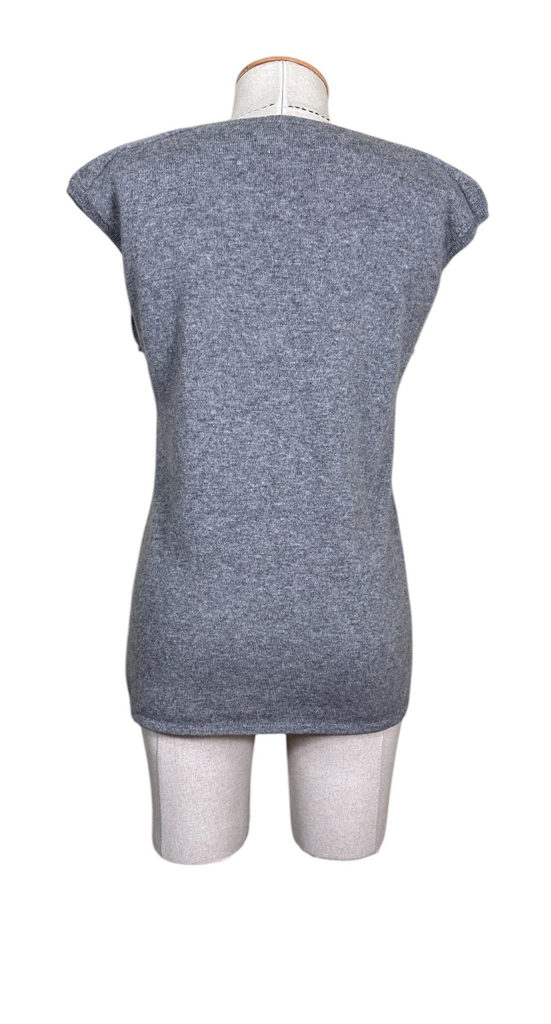 FTC Cashmere tank grey vest Size L / US 10 / IT 46 - 4 Thumbnail