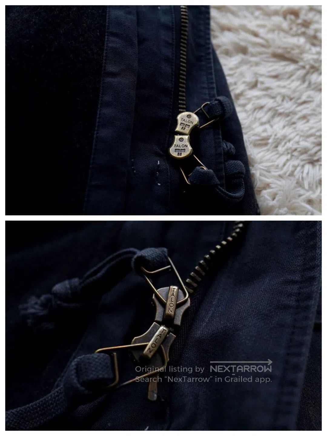 Neighborhood Black Toggle-Button Hooded Coat Size S. Size US S / EU 44-46 / 1 - 5 Thumbnail