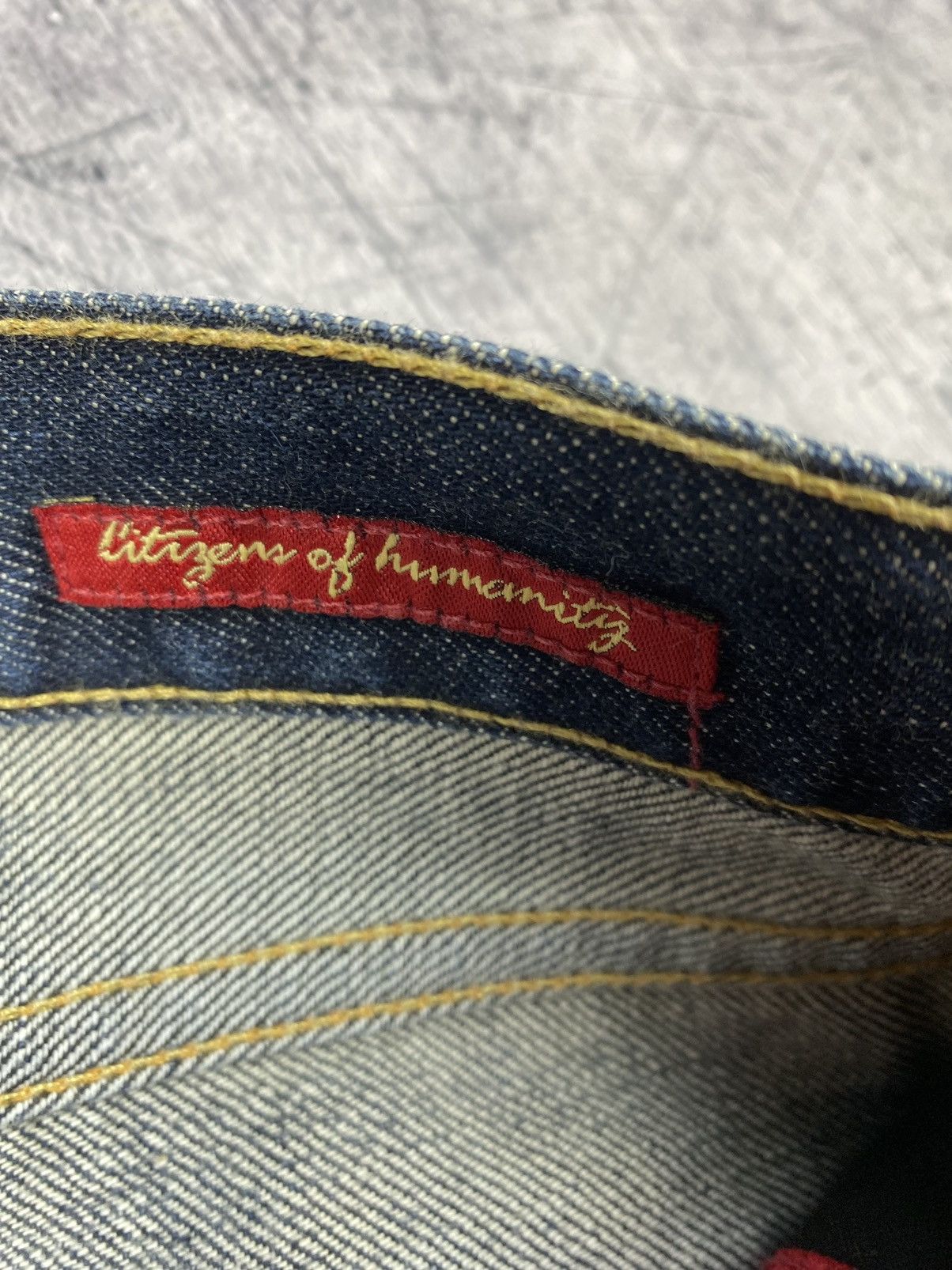 7 For All Mankind Jerome Dahan Relaxed Bootcut Pants New Age Cowboys USA Made Size US 32 / EU 48 - 15 Thumbnail