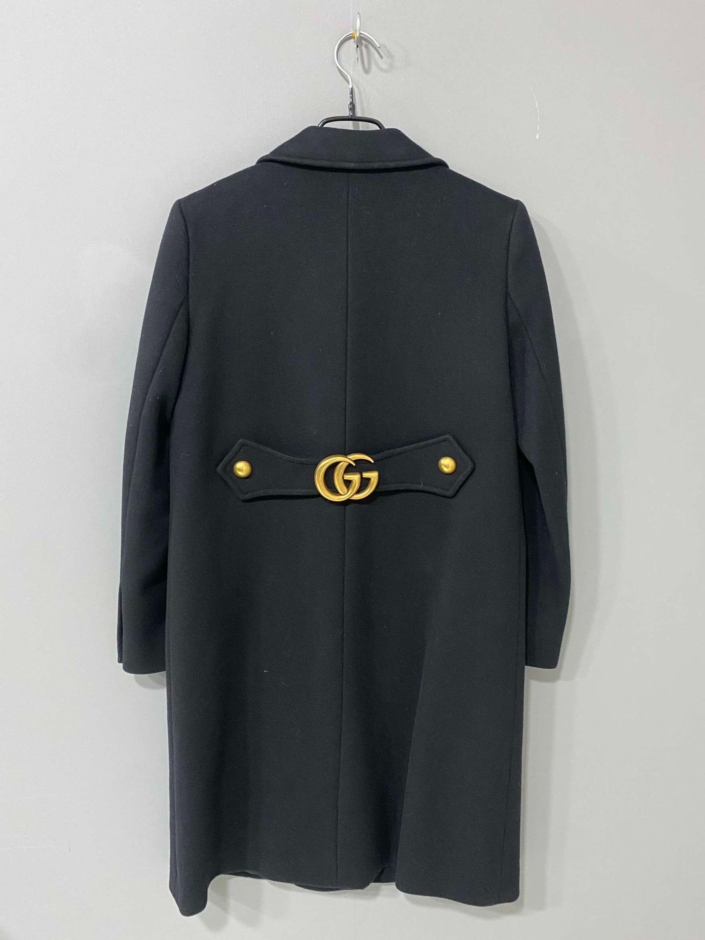 Gucci Gucci's back belt makes an old metal coat 2501-Nextarrow Size XS / US 0-2 / IT 36-38 - 3 Thumbnail