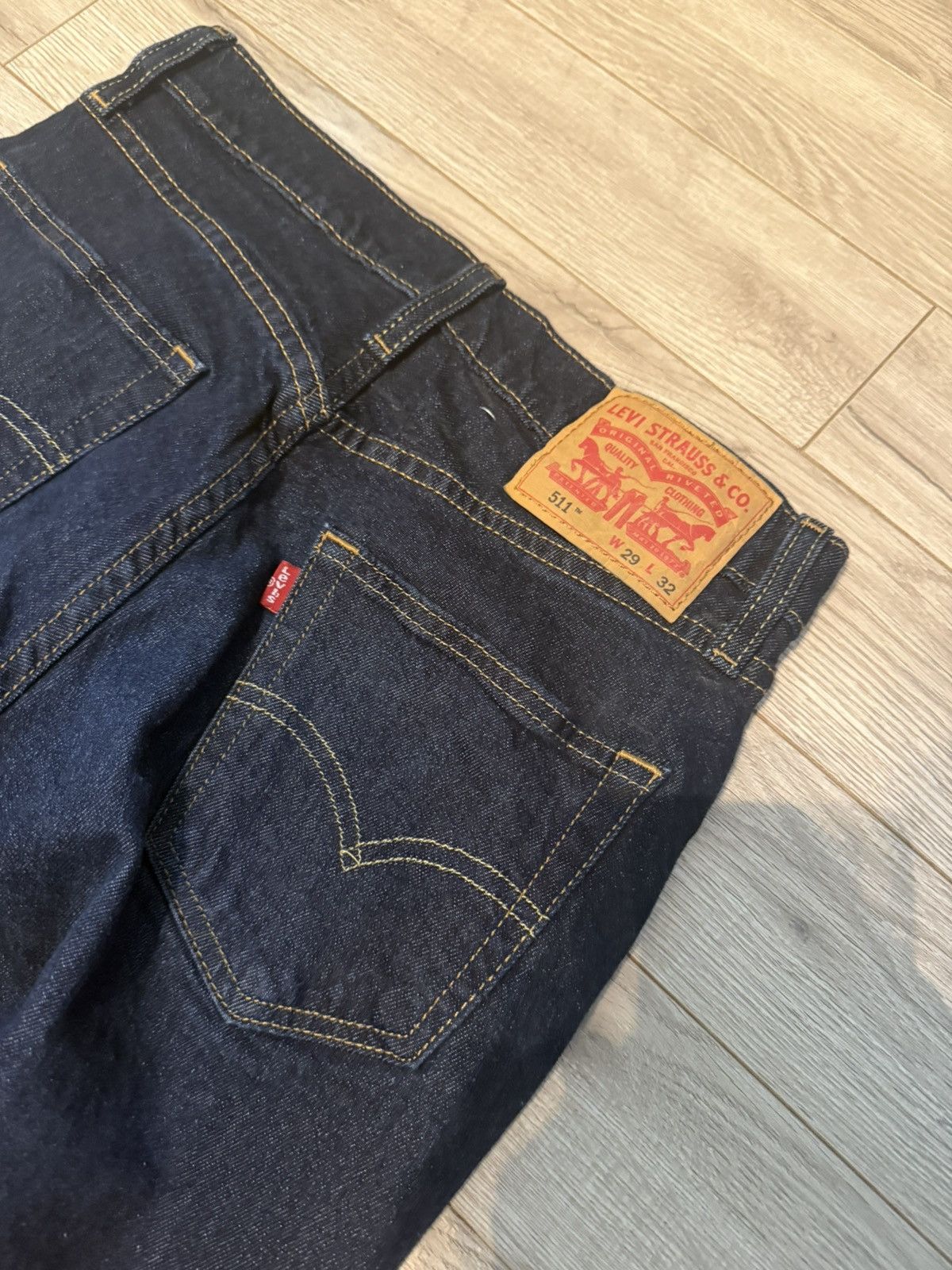 Levi's 2000s navy blue 511 levi’s Size US 29 - 6 Thumbnail