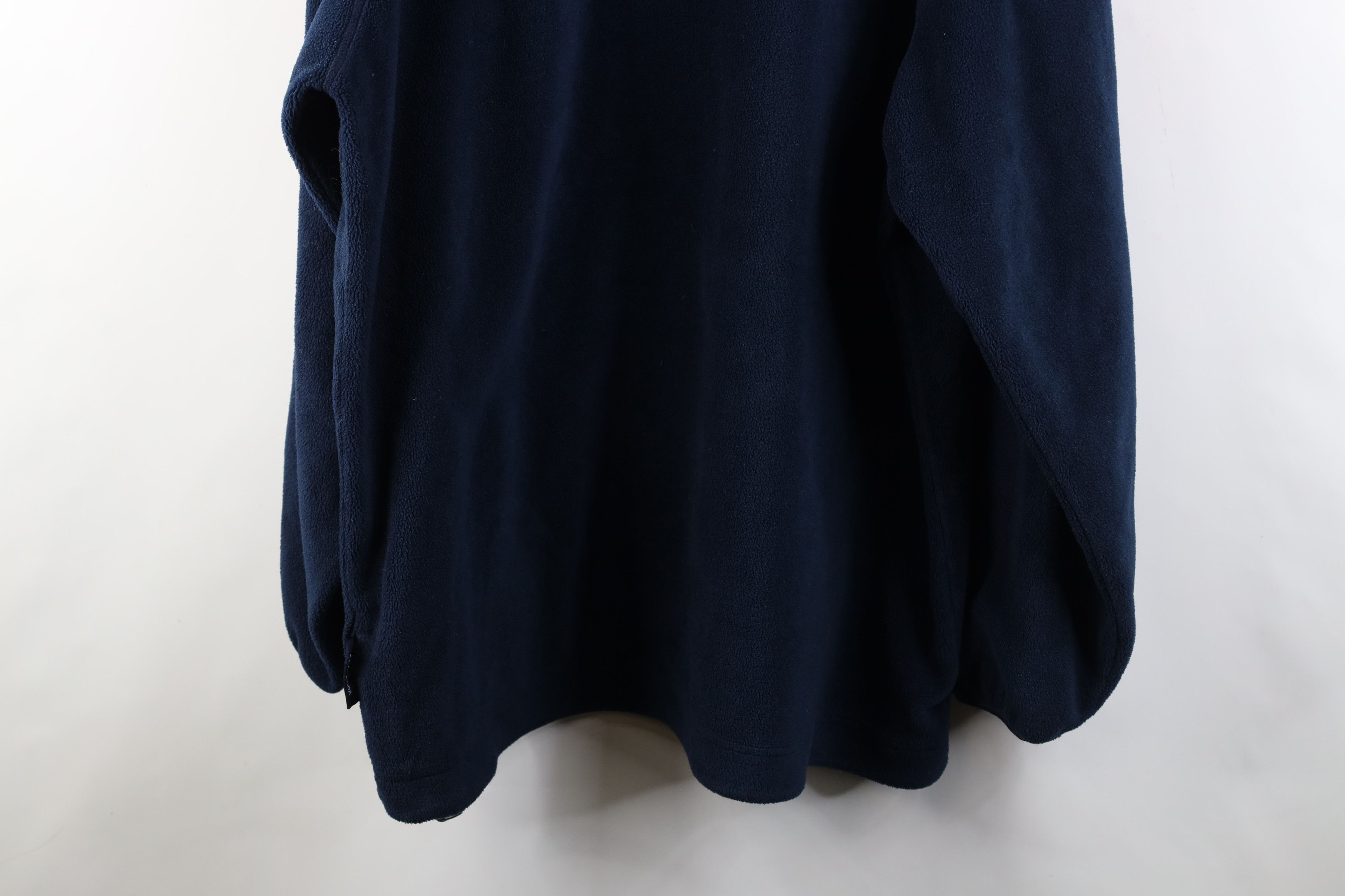 Nautica Vintage 90s Nautica Competition Spell Out Fleece Hoodie Blue Size US XXL / EU 58 / 5 - 14 Thumbnail