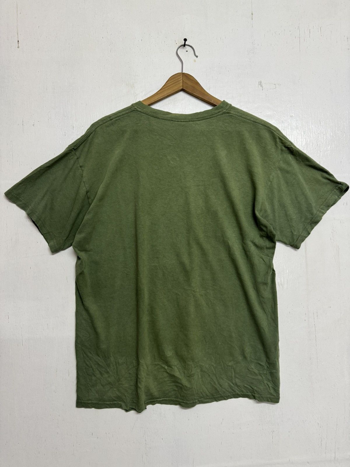 Anime × Cartoon Network × Vintage Vintage 90s 1999 FLCL Anime Gainax olive green Size US M / EU 48-50 / 2 - 3 Thumbnail