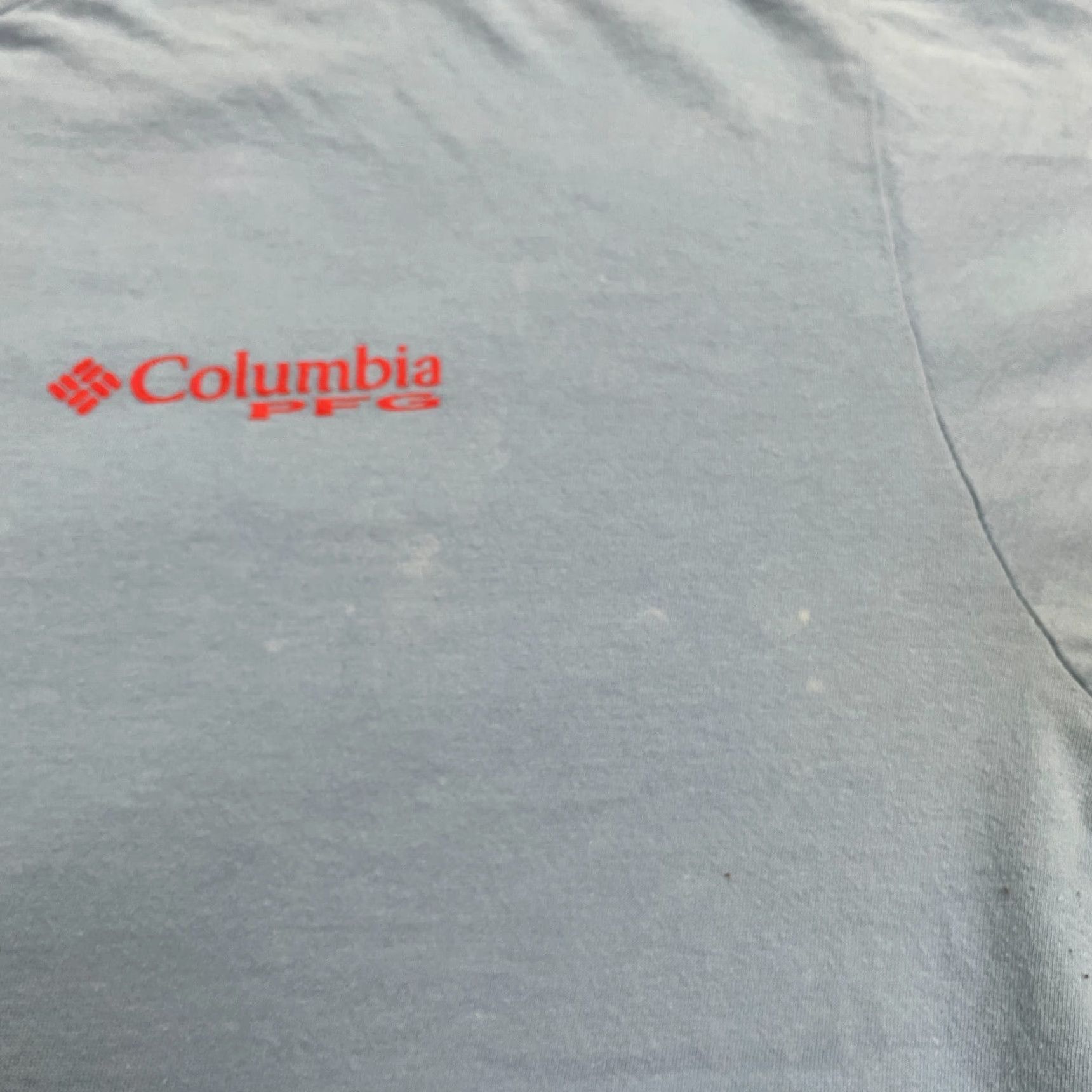 Vintage Columbia PFG Graphic T-Shirt Mens XL Blue Crew Neck Short Sleeve Cotton Tee Top Size US XL / EU 56 / 4 - 7 Thumbnail