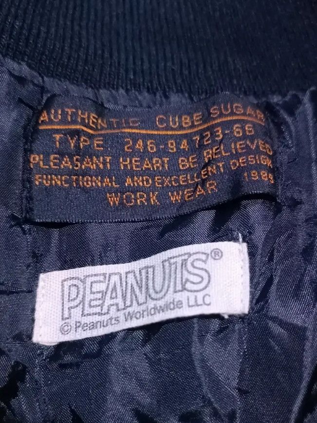 Vintage Vintage Peanuts Snoopy Bomber Jacket Size US M / EU 48-50 / 2 - 6 Thumbnail