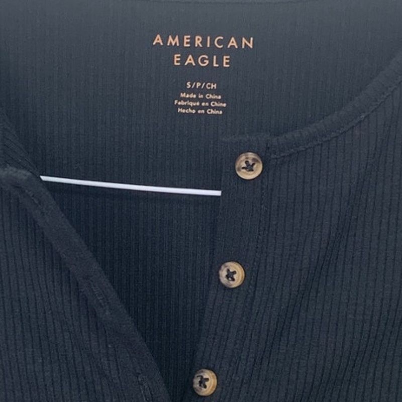 American Eagle Outfitters New American Eagle Womens Small Snap Closure Bodysuit Size S / US 4 / IT 40 - 2 Thumbnail
