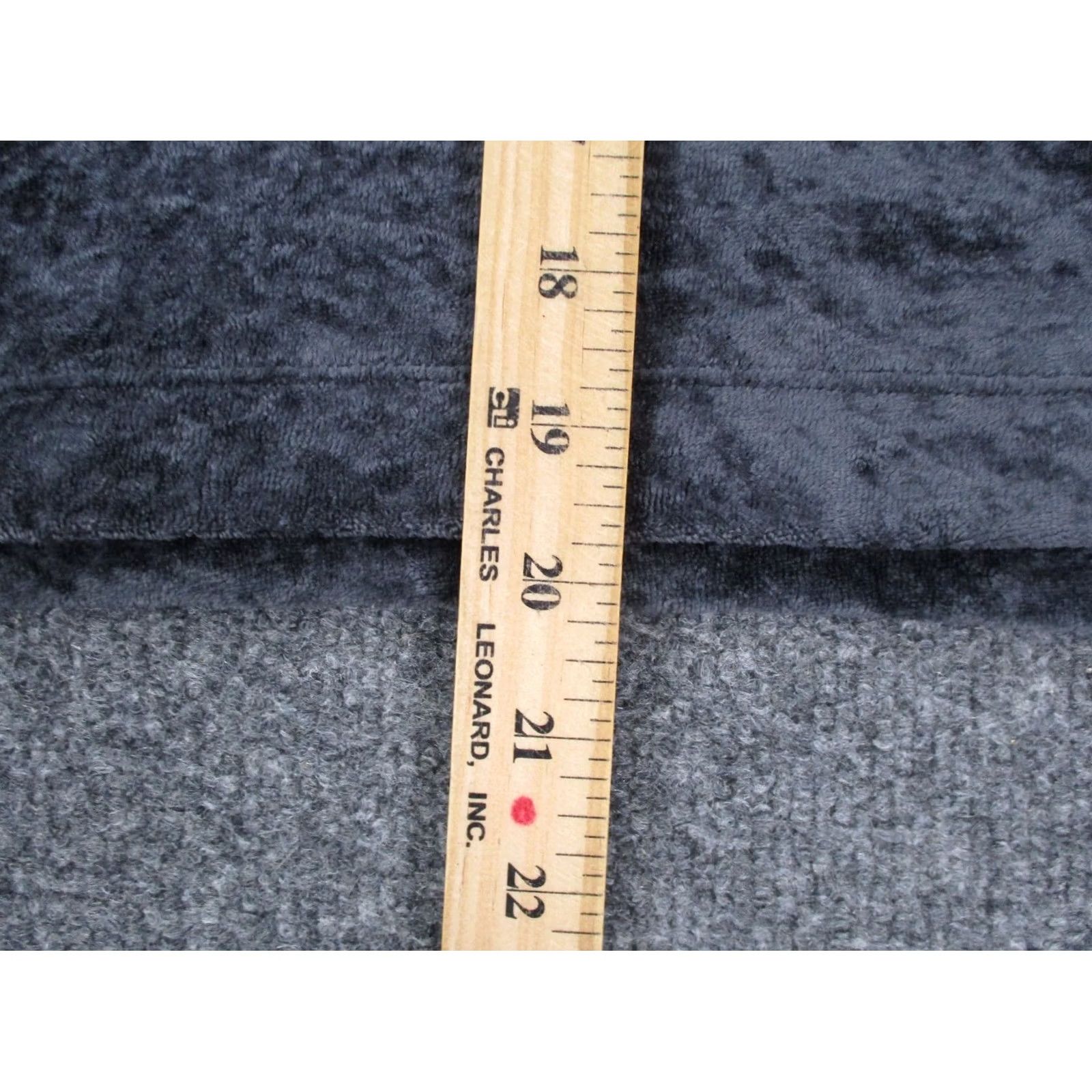 Free People Free People Shirt Womens S Gray Velvet Cropped Oversized Loose We The Free Size S / US 4 / IT 40 - 4 Thumbnail