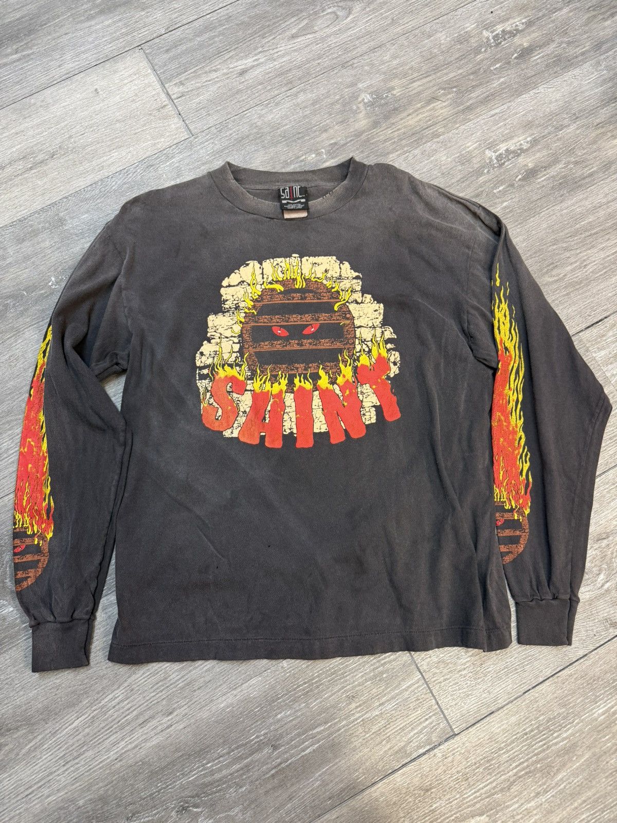Saint Michael Saint Michael Live In Hell L/S Tee Size US M / EU 48-50 / 2 - 1 Thumbnail