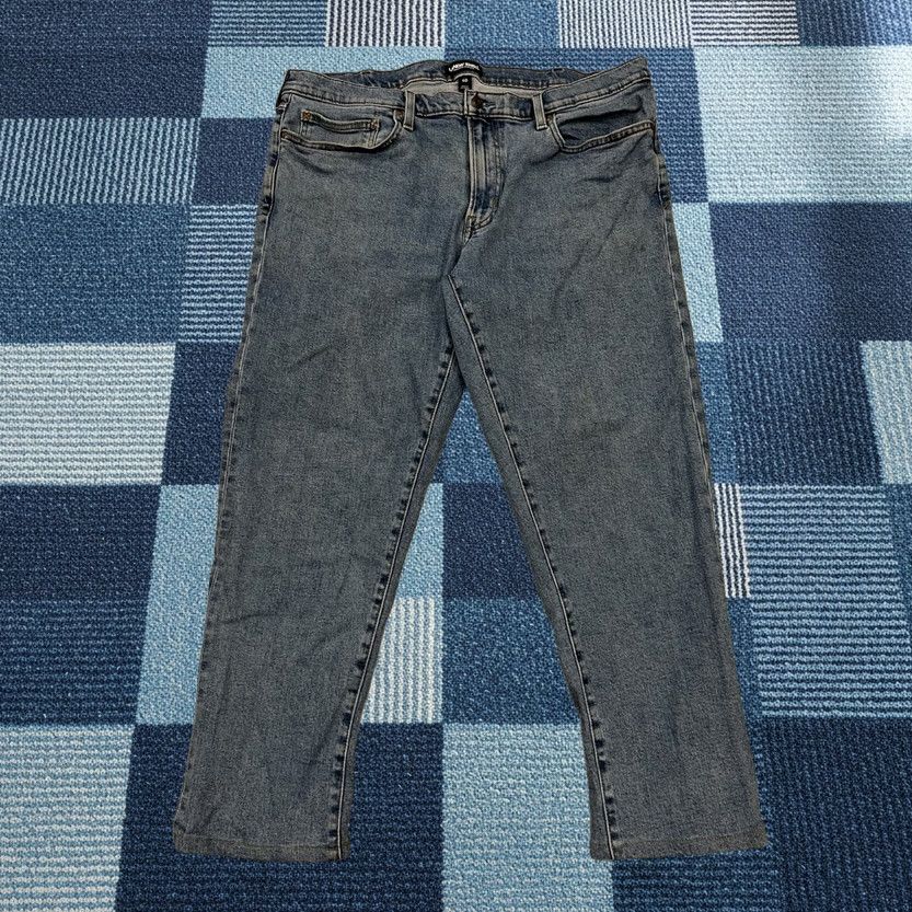 Lands' End Lands' End Jeans Square Rigger Denim Straight Fit 40X29 Men Blue 5-Pocket Stretch Vintage: No Size US 40 / EU 56 - 1 Thumbnail