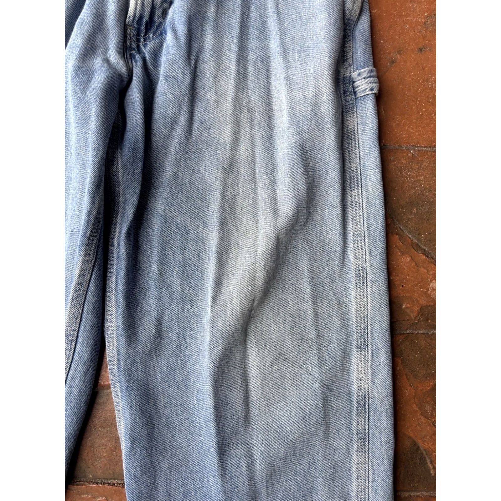 Old Navy VINTAGE Old Navy Jeans Carpenter Blue 34 Relaxed Denim 5-Pocket Grunge Size US 34 / EU 50 - 6 Thumbnail