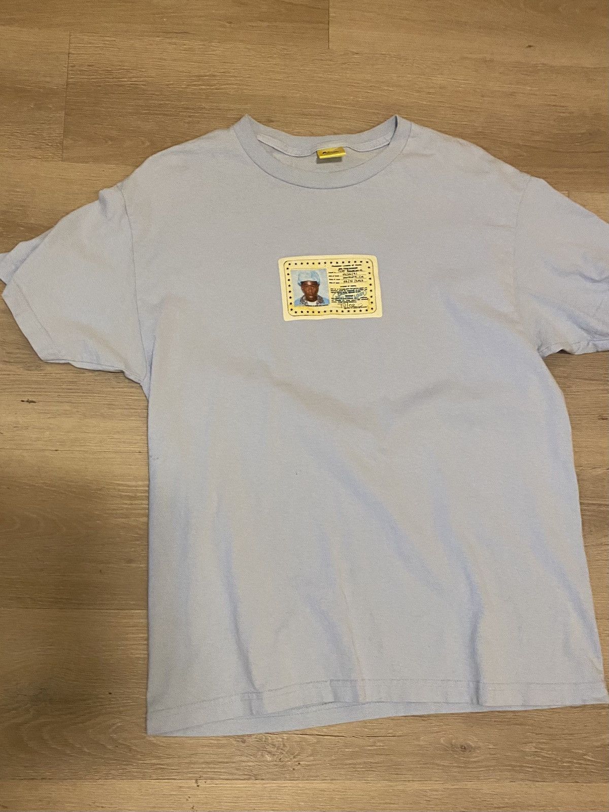 Golf Wang × Tyler The Creator CMIYGL LICENSE ESTATE SALE TEE - BLUE Size US L / EU 52-54 / 3 - 1 Thumbnail