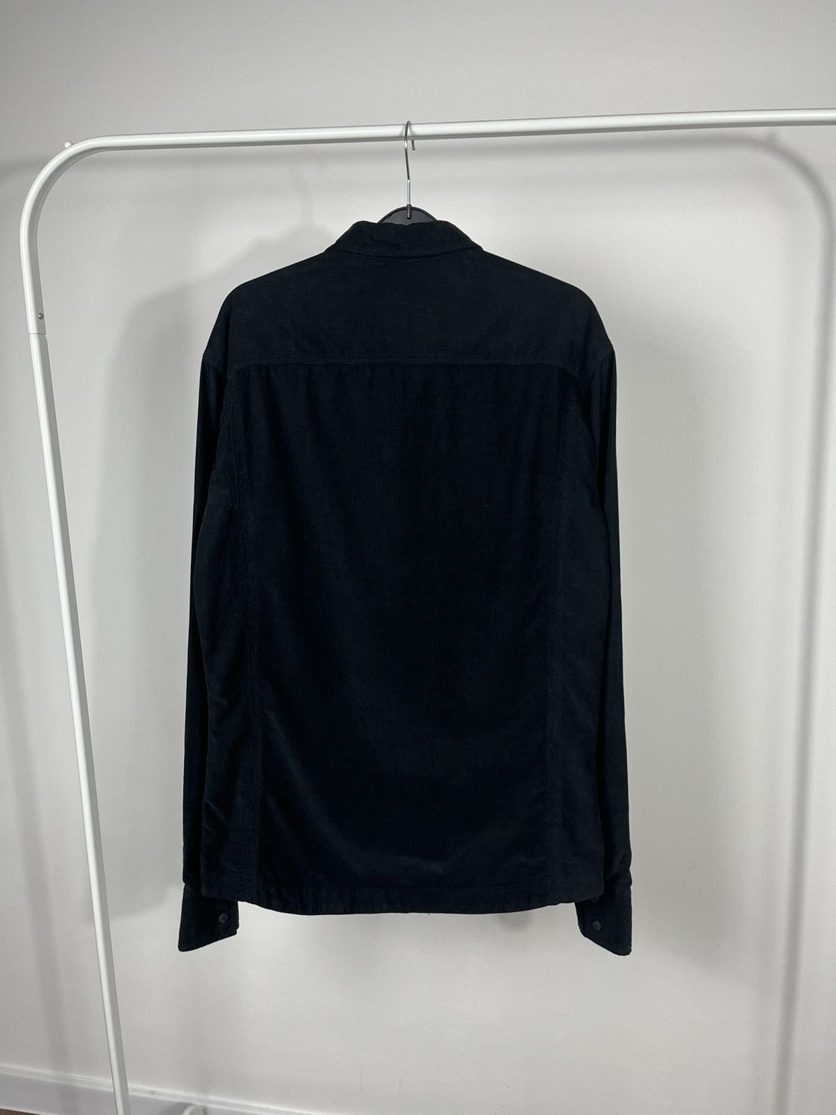 Versace Jeans Couture Versace Jeans Couture Black Corduroy Shirt Logo L Italy Size US L / EU 52-54 / 3 - 11 Thumbnail