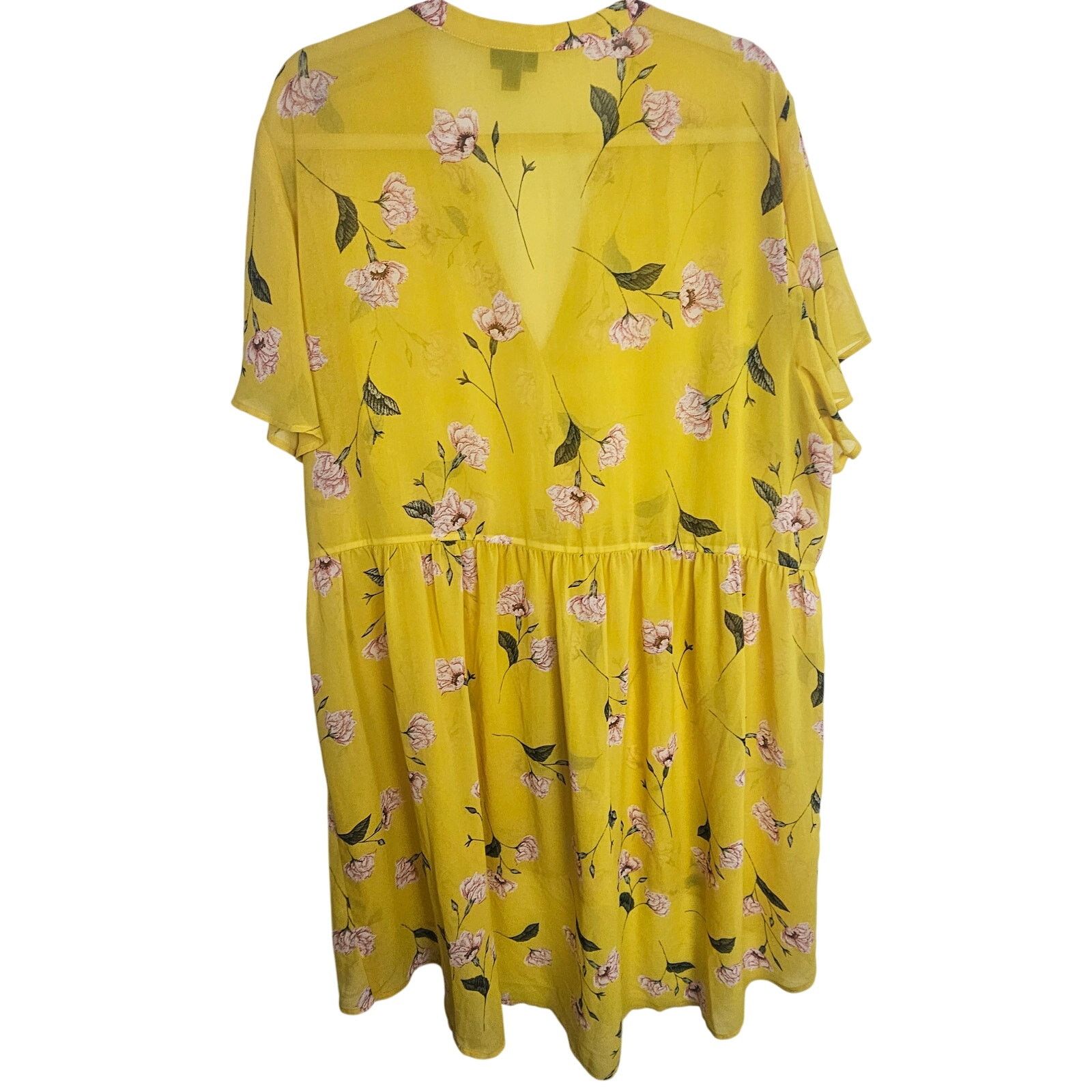 Torrid Torrid Floral Sheer Button Front Blouse Plus Size 3X Easter Size 3XL / US 20-22 - 9 Thumbnail