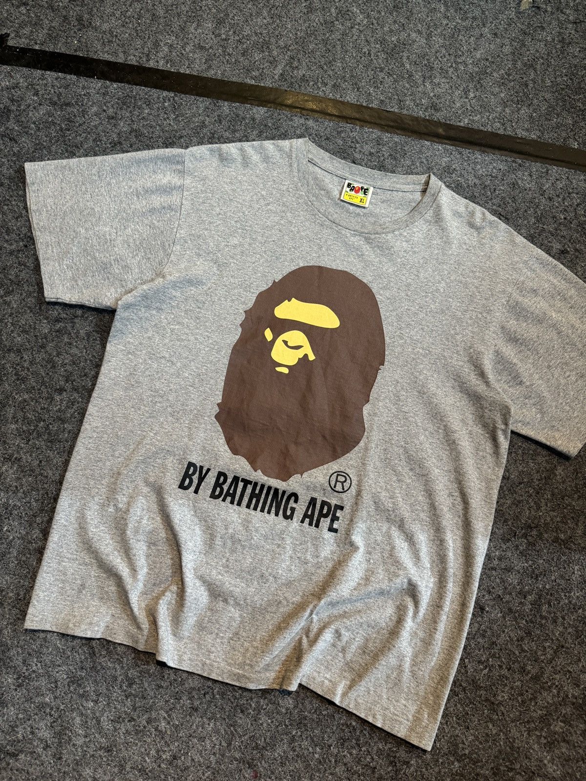 Bape Bape By Bathing Ape Tee Gray Size US XL / EU 56 / 4 - 8 Thumbnail