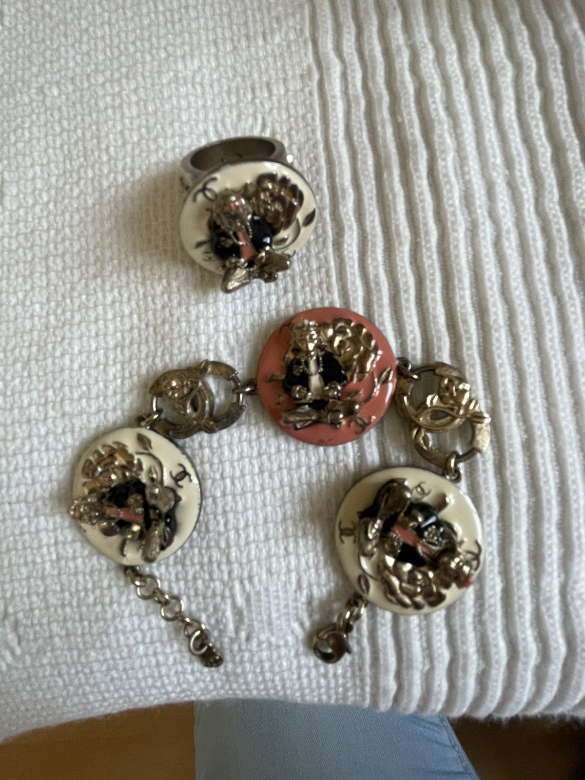 Chanel CHANEL SET ARMBAND AND RING Size ONE SIZE - 3 Thumbnail