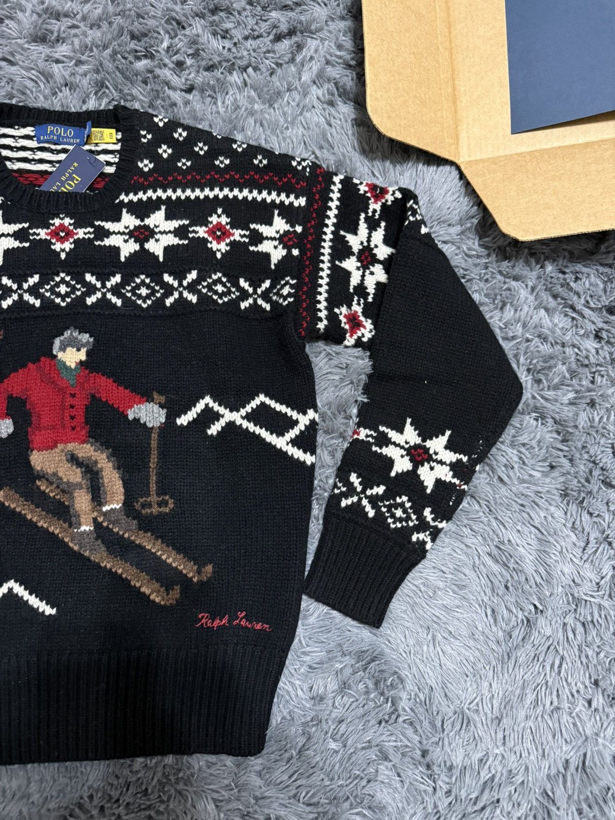 Polo Ralph Lauren Polo Ralph Lauren Wool Skier Sweater Size US S / EU 44-46 / 1 - 4 Thumbnail