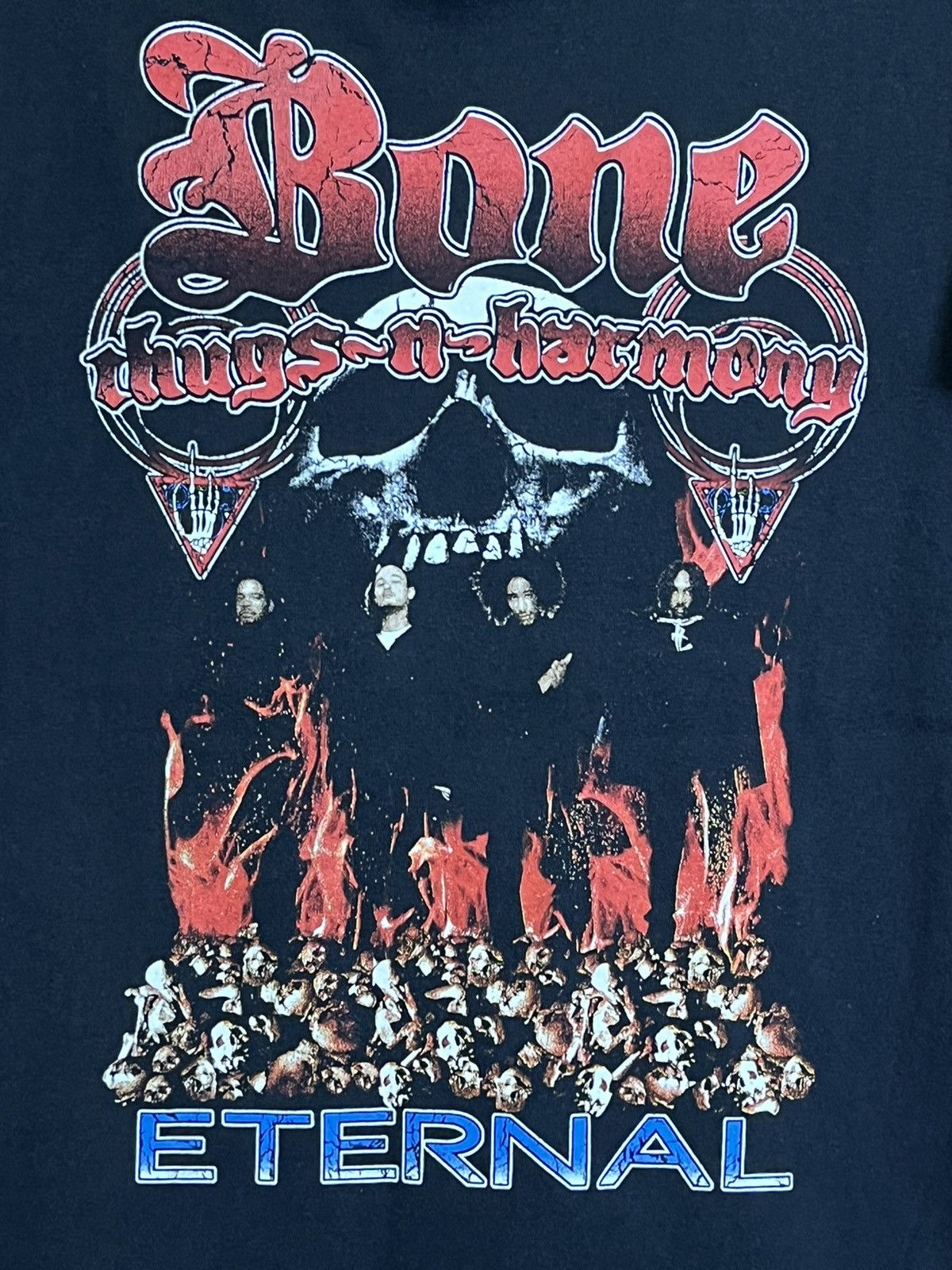 Band Tees HIP HOP🔥BONE THUGS-N-HARMONY ETERNAL RAP TEE SHIRT Size US L / EU 52-54 / 3 - 3 Thumbnail