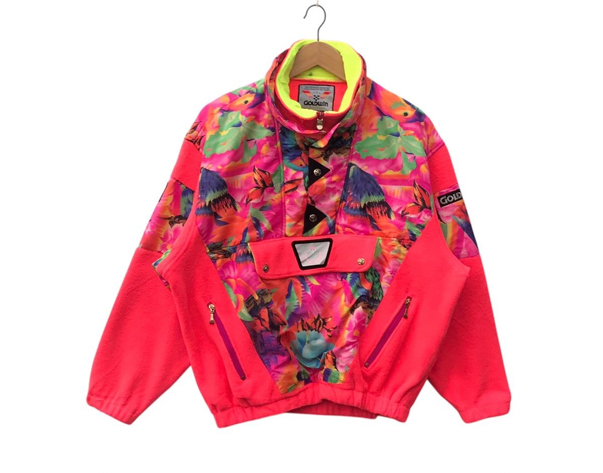 Goldwin Goldwin Competition Overprinted Multicolour Fleece Ski Size US L / EU 52-54 / 3 - 1 Thumbnail
